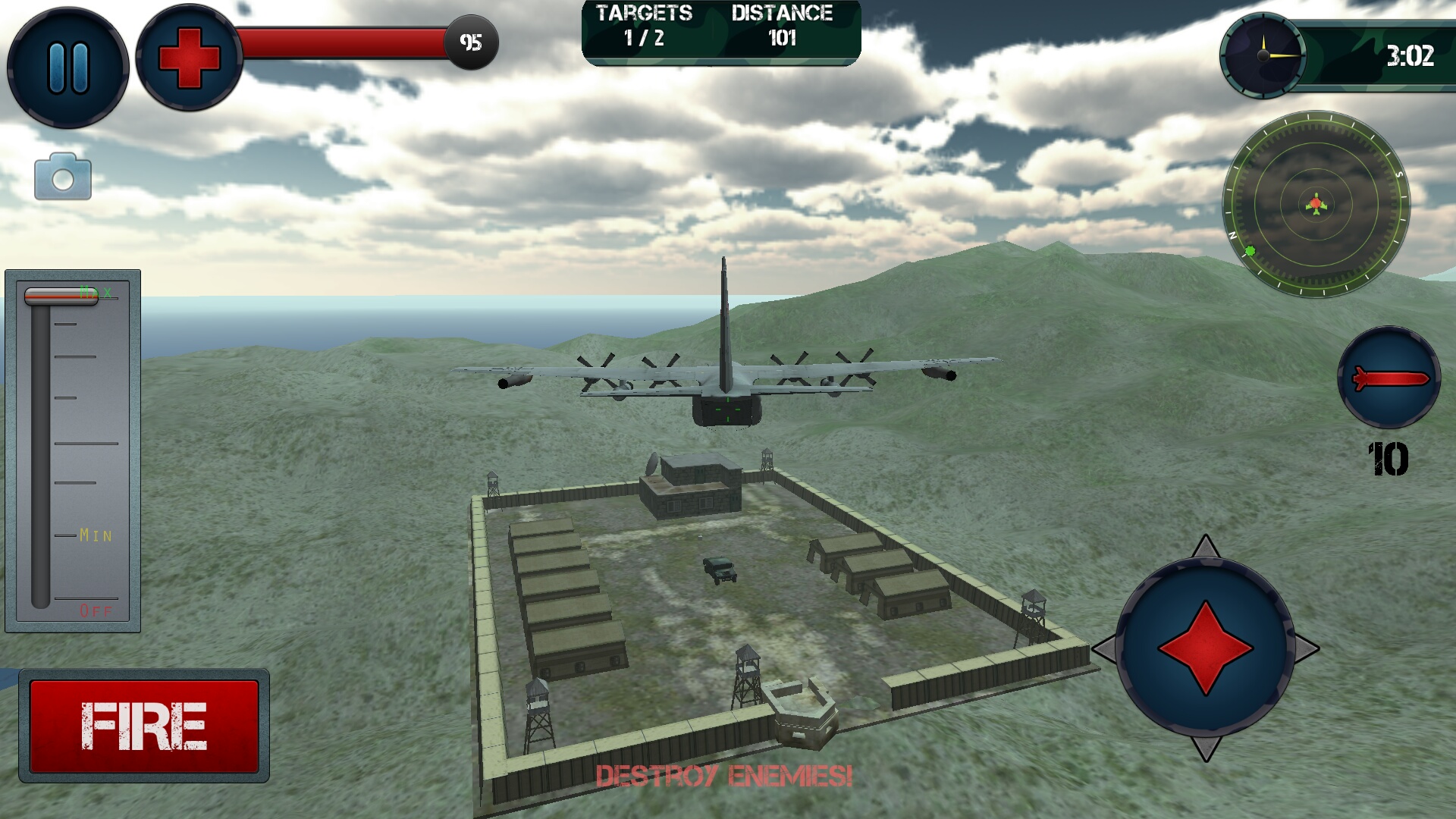 Airplane Gunship Simulator 3D - App on the Amazon Appstore