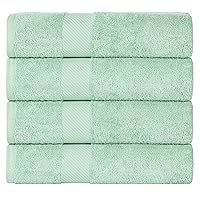 Vista 14 de SUPERIOR Kendell - Juego de toallas de baño de algodón egipcio, absorbentes, para la ducha, artículos esenciales de spa, toallas grandes, básicos