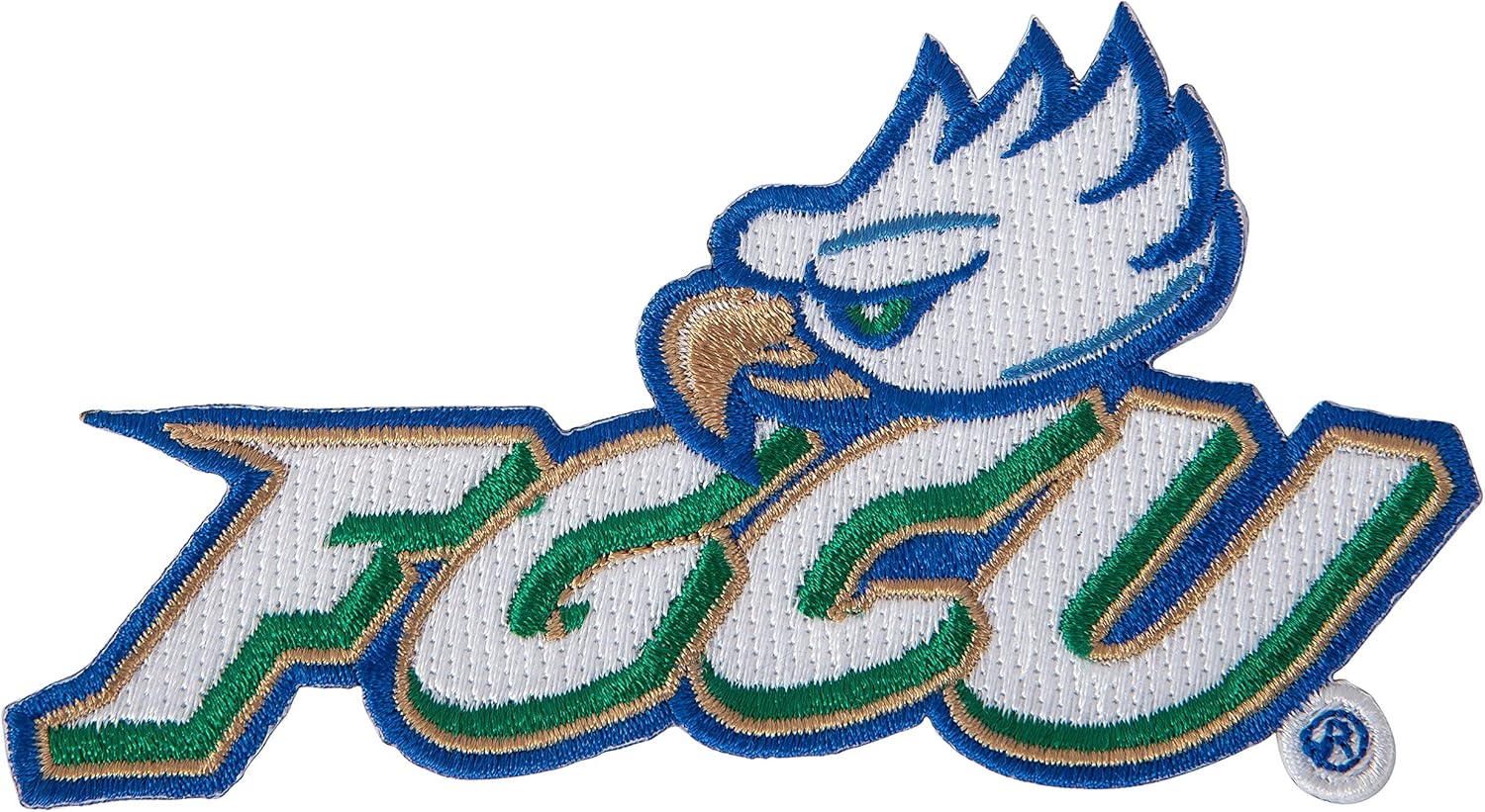 Desert Cactus Florida Gulf Coast University Patch – Embroidered Iron On/Sew On Applique for Blazers, Jackets, Backpacks, Bags, Hats & Tactical Gear – Eagles (Patch - Design A) (Pack of 2)
