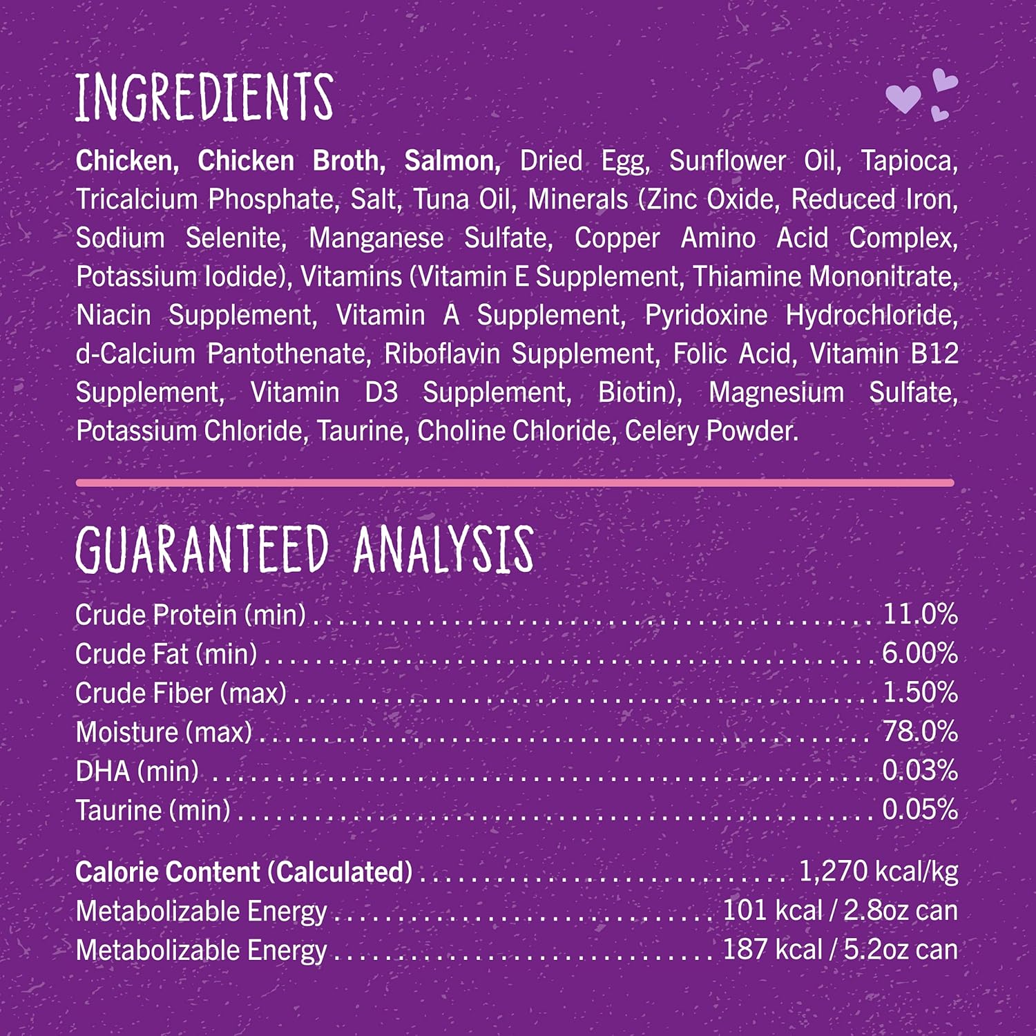 Stella & Chewy's Carnivore Cravings Purrfect Paté - Premium Grain-Free Wet Kitten Food - Chicken & Salmon Recipe - High Protein with Bone Broth - Perfect for Picky Kittens - 5.2oz Cans (12 Pack)
