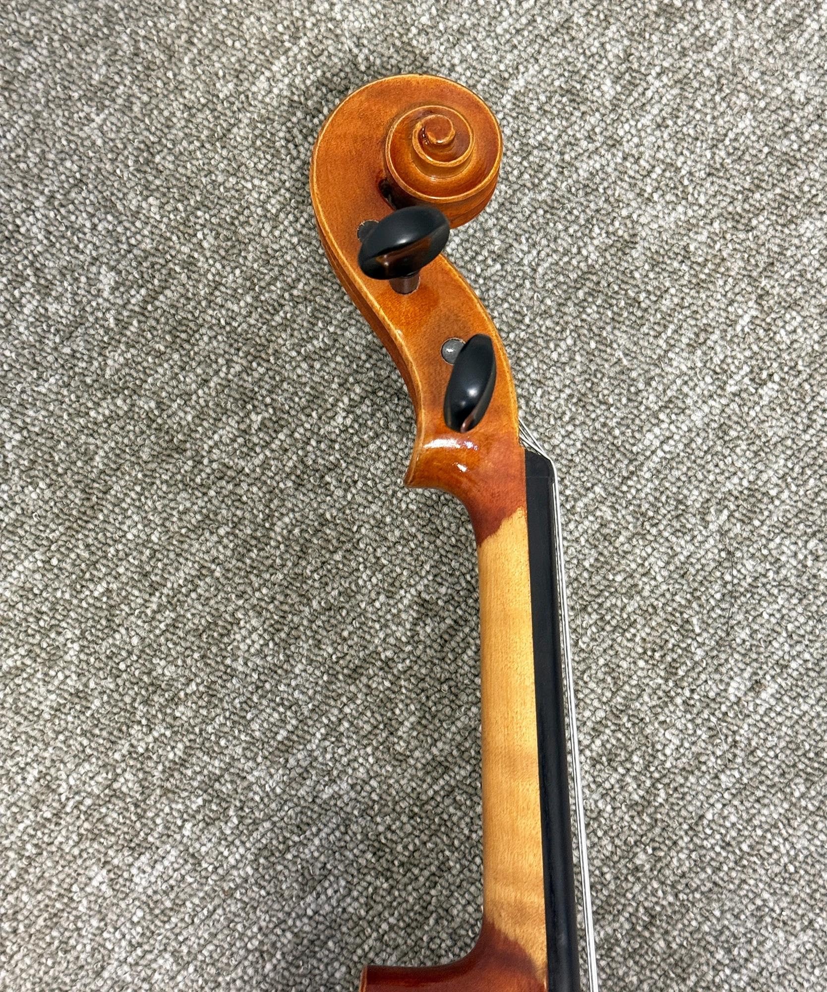 Violín 4/4 Hecho A Mano Con Accesorios De Ébano Violín Profesional | Tapa de abeto | Artesanía terminada a mano