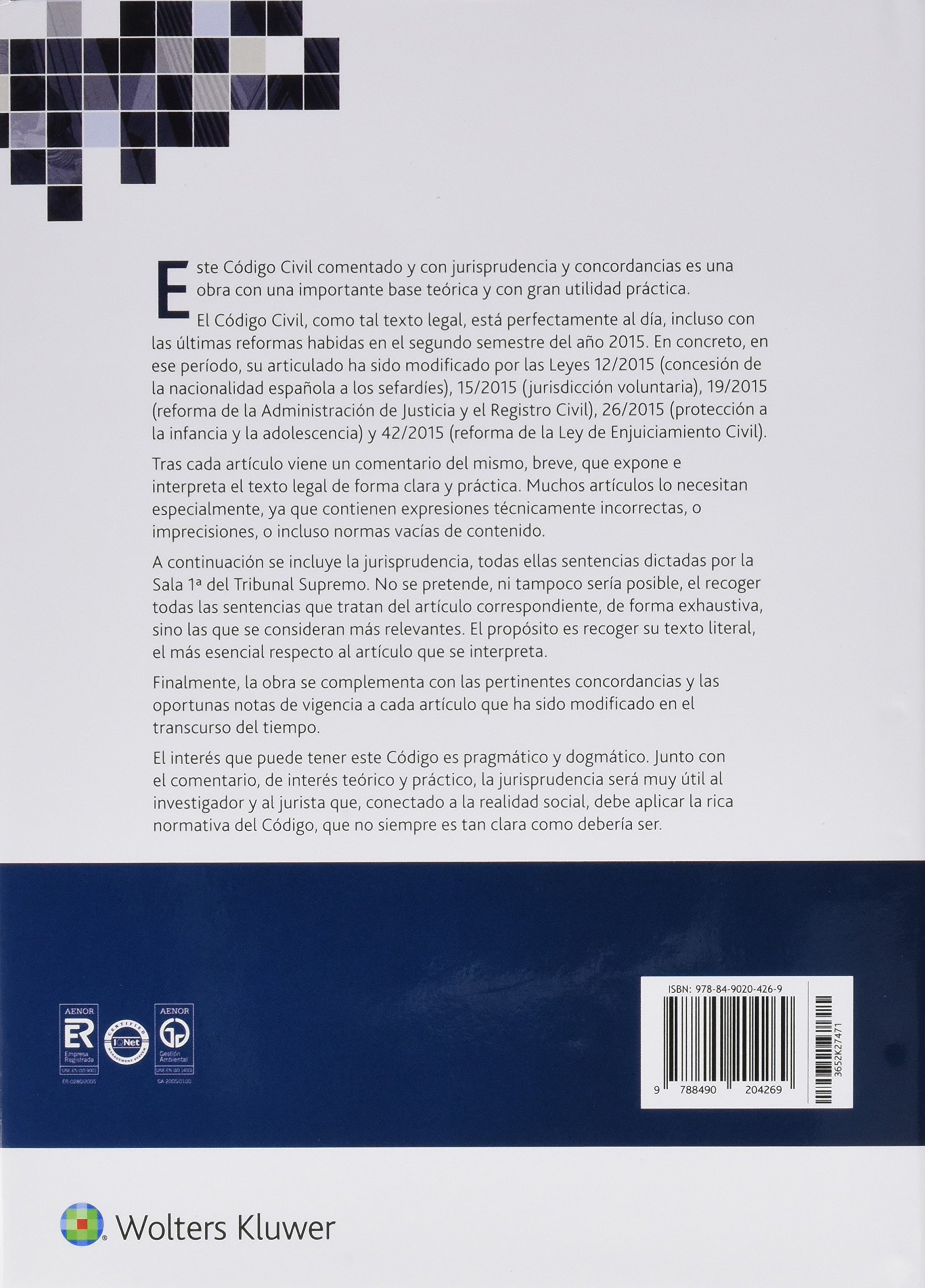 Código Civil comentado y con jurisprudencia (8ª ed.) (TEMAS)