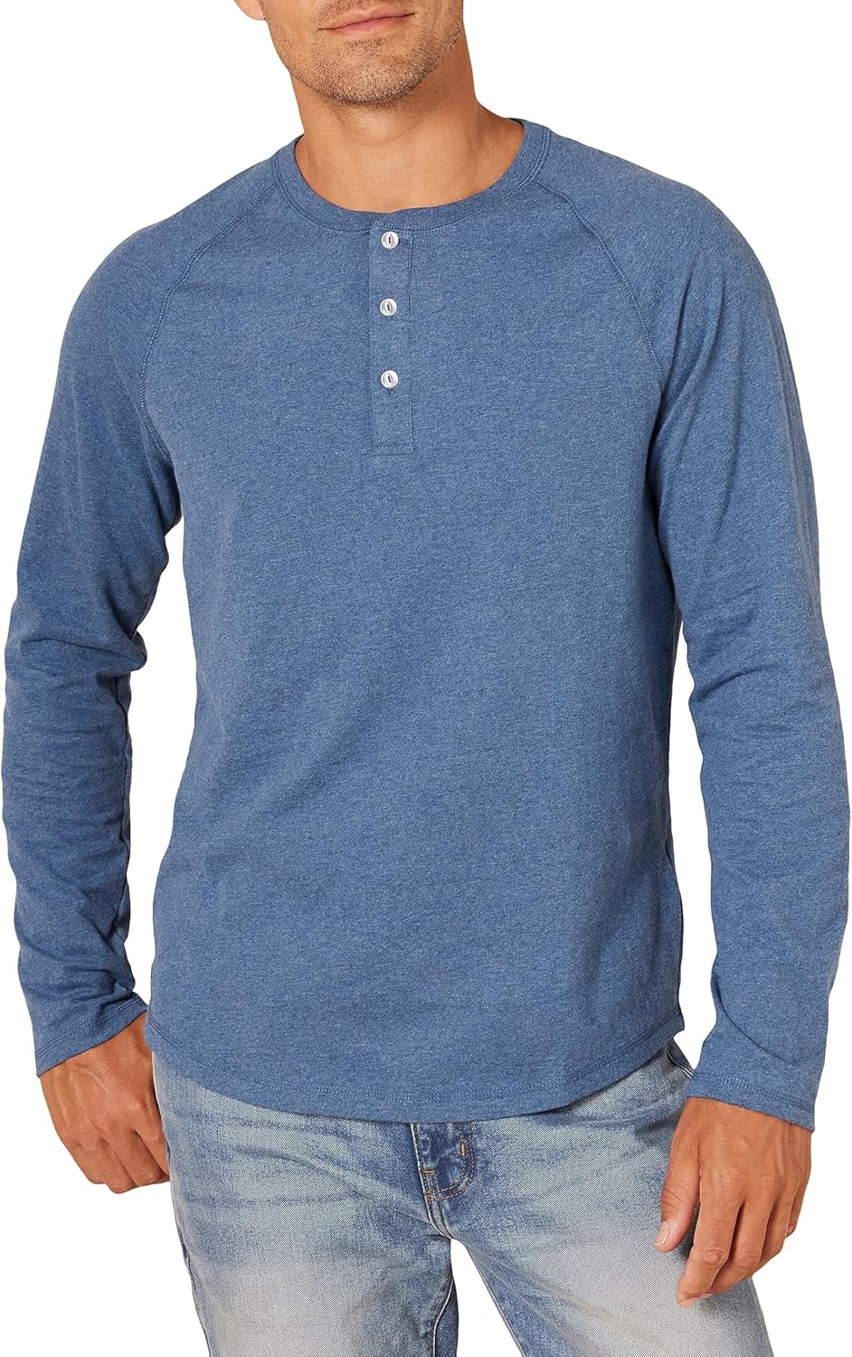 Amazon Essentials Men’s Slim-Fit Long-Sleeve Henley Shirt Amazon Essentials Men’s Slim-Fit Long-Sleeve Henley Shirt