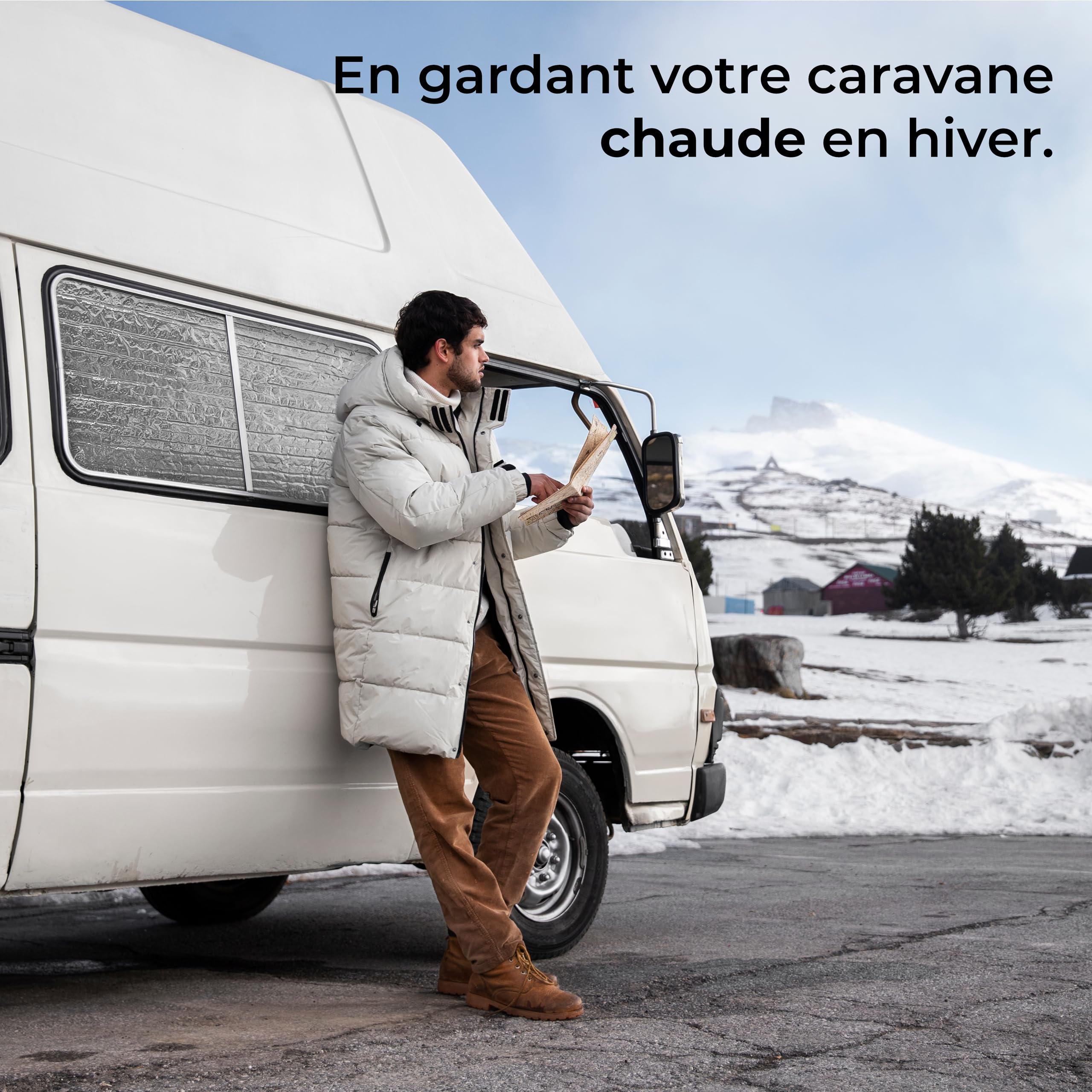 Isolant Thermique en Film Aluminisé a Bulles Triple Face 3mm | 1 x 20 m (20 m²) | Résistant pour Réflecteur Radiateur de Chaleur et Protéger Contre Froid Idéal pour Fenetre, Voiture, Porte | Triple couche | Fenêtres, radiateurs, tiroir stores, portes, cam
