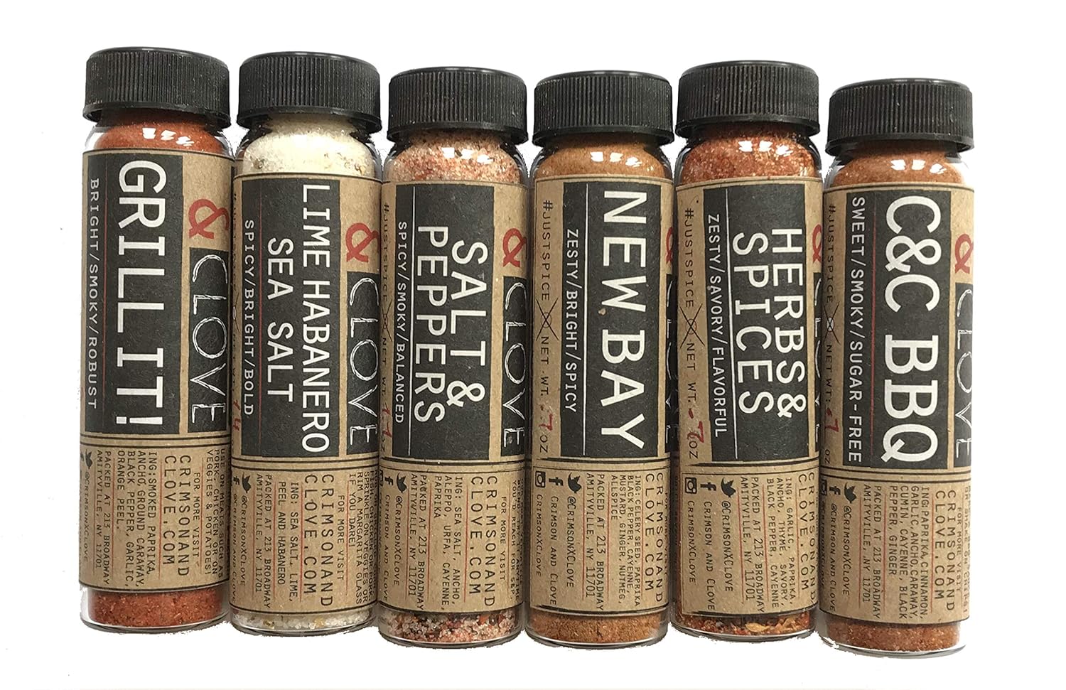 BBQ Grilling Spice & Rub Gift Set by Crimson and Clove