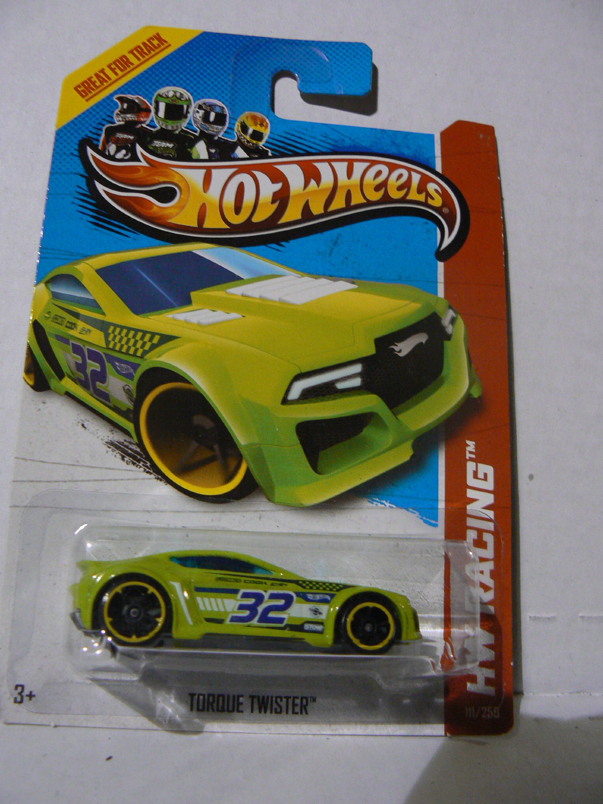 Hot Wheels HW Racing Torque Twister on Race Team Card