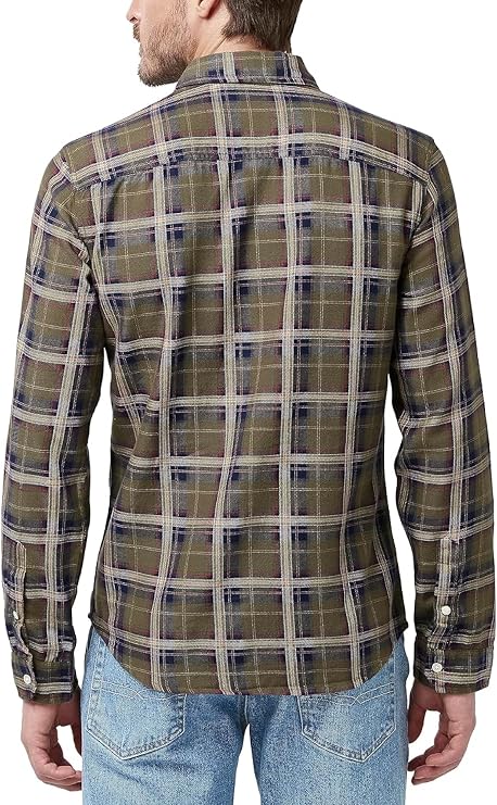 Buffalo David Bitton Men's Long Sleeve Plaid Button Down