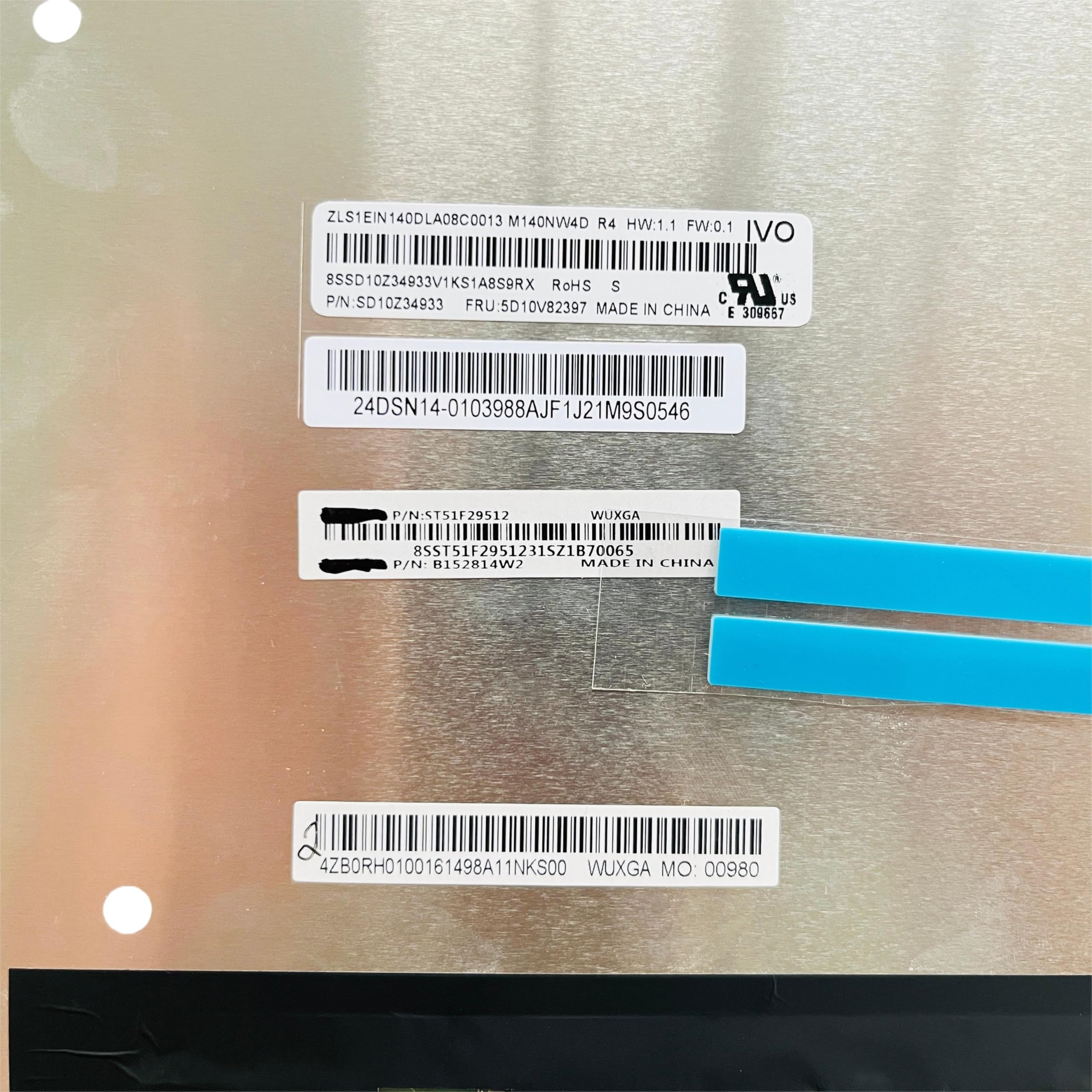 Repuesto para Lenovo IdeaPad Flex 5-14ALC7 5-14IAU7 5-14ABR8 5-14IRU8 pantalla táctil LCD digitalizador Asamblea 5D10S39785 5D10S39787 5D10S39788