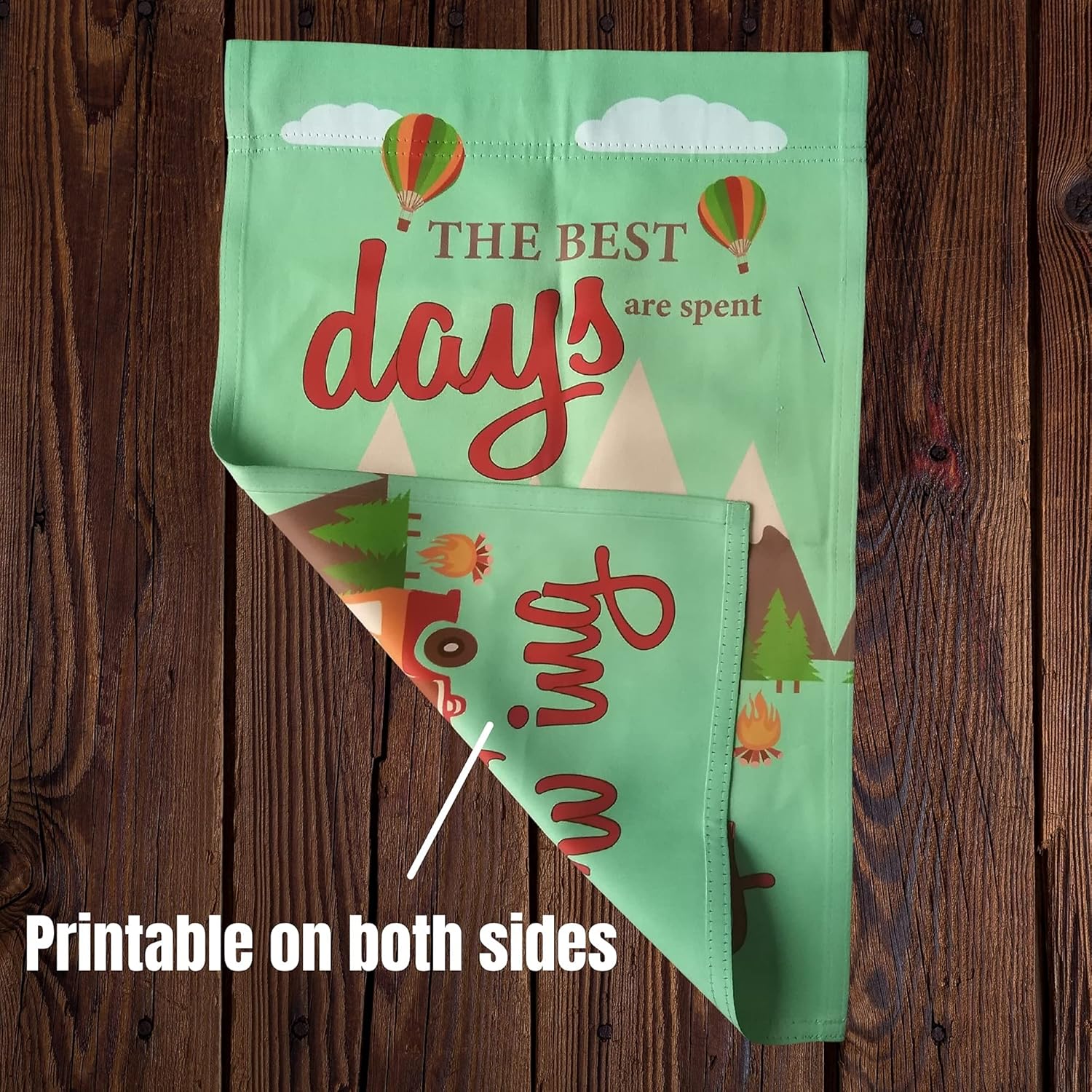 25 Pcs Sublimation Blank Garden Flags 100% Polyester 3 Layer Double-Sided Ready for Printing Garden or Lawn Banner | 12x18in DIY Vinyl or Dye Sublimation Blank Flags Pack of 25