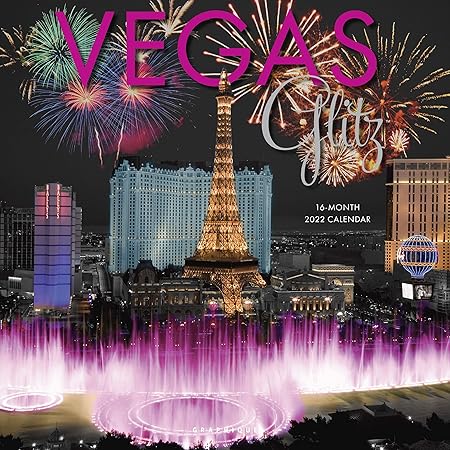 Las Vegas Calendar 2022 : Amazon.co.uk: Stationery & Office Supplies