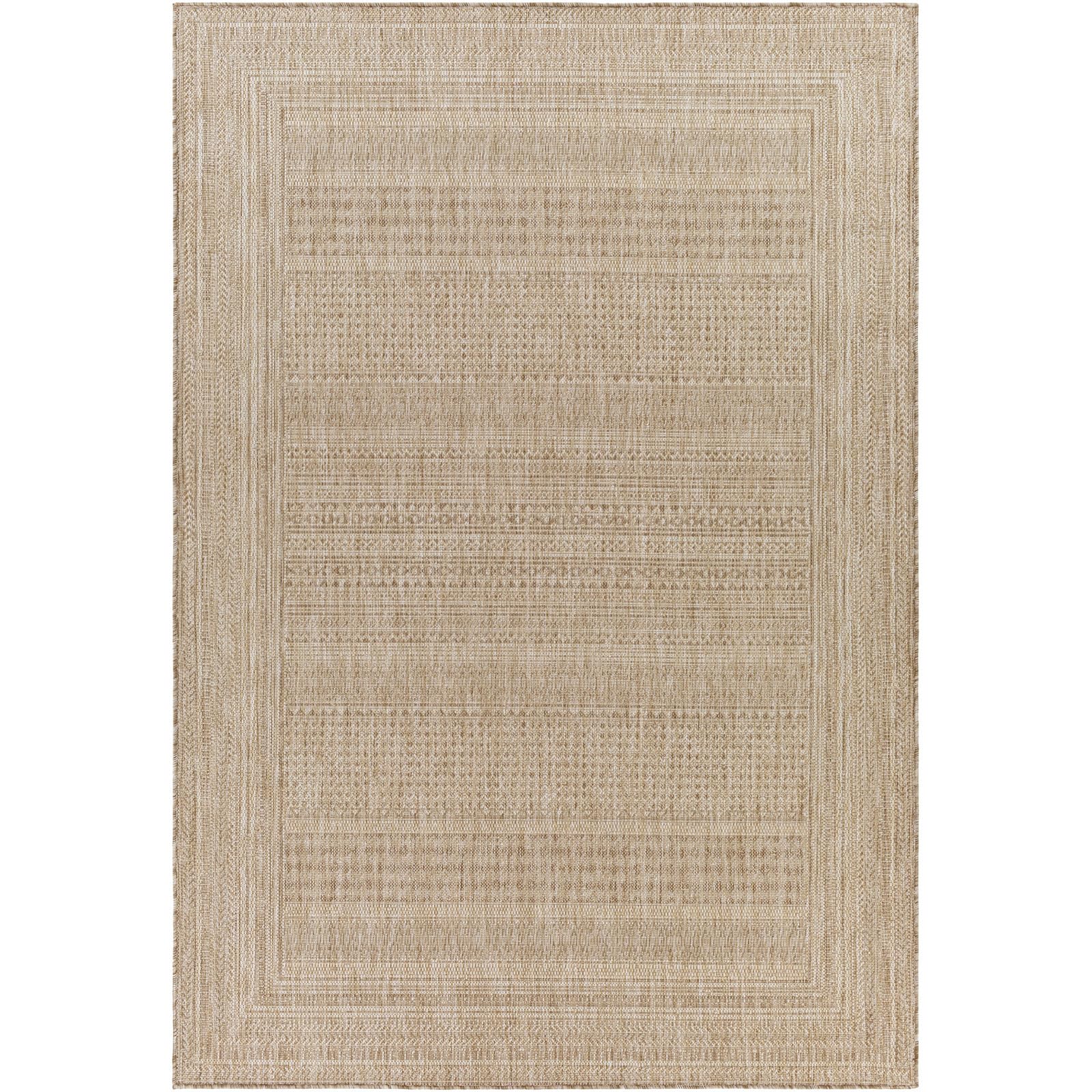 Livabliss Sierra Globale Rectangle Tappeto | Vaniglia, Beige | 160x213cm | Patio e Spazio Esterno | Tessuto a Macchina Polipropilene