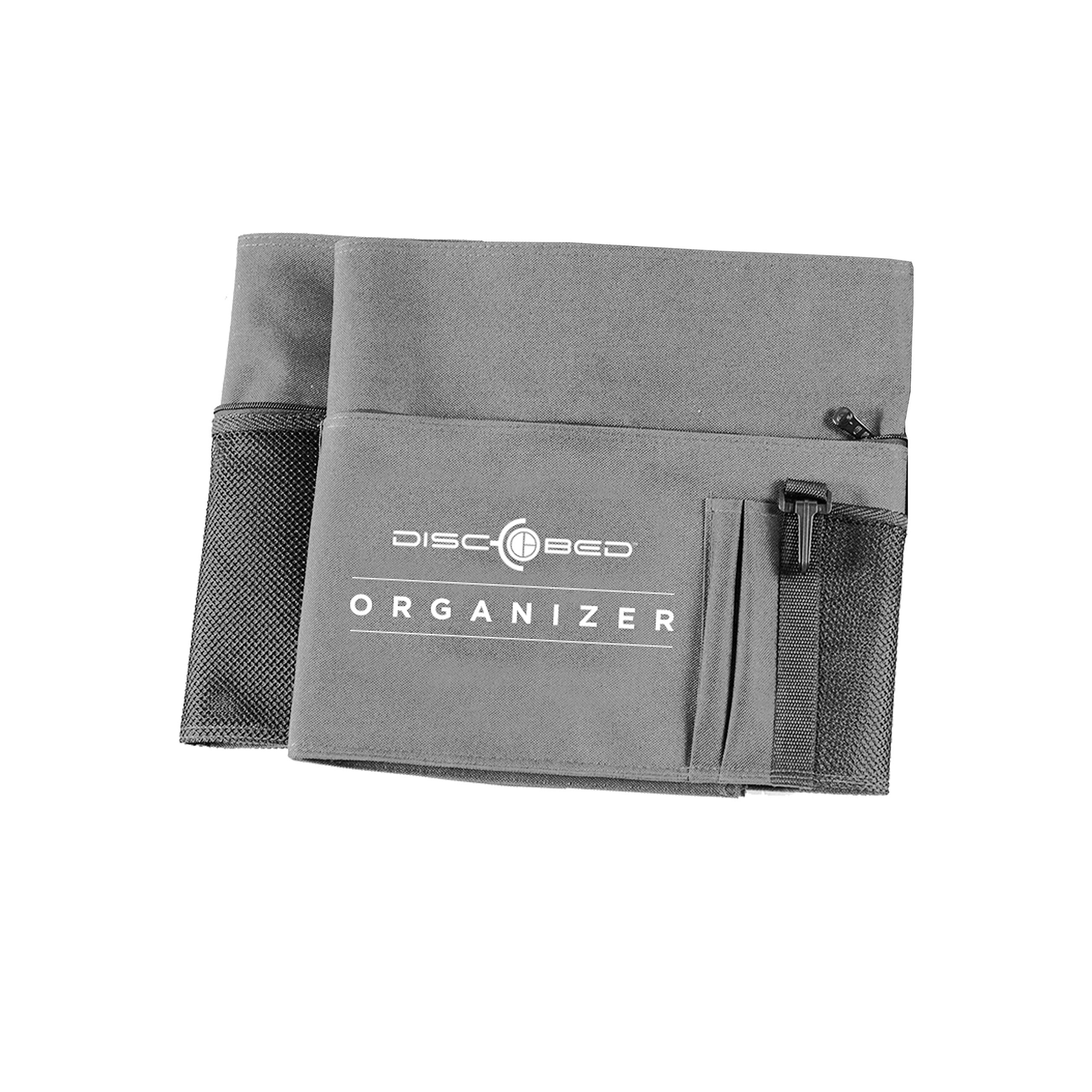 Disc-O-Bed Organizer Seitentasche für Single L und Sol-O-Cot – Produktbeschreibung