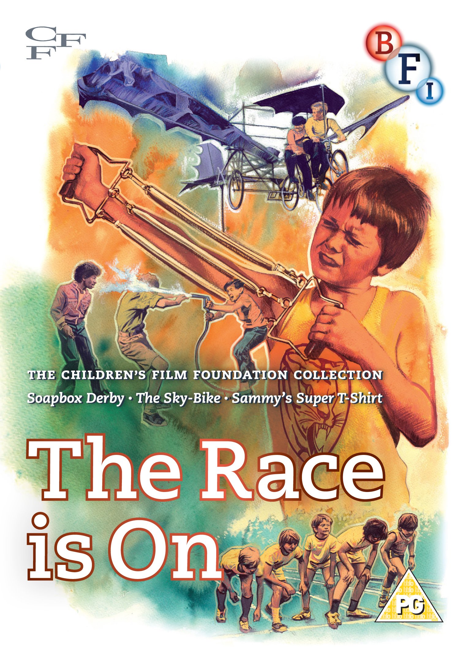 Children's Film Foundation Collection: The Race is On - (Soapbox Derby | Sky-Bike | Sammy's Super T-Shirt) [DVD]