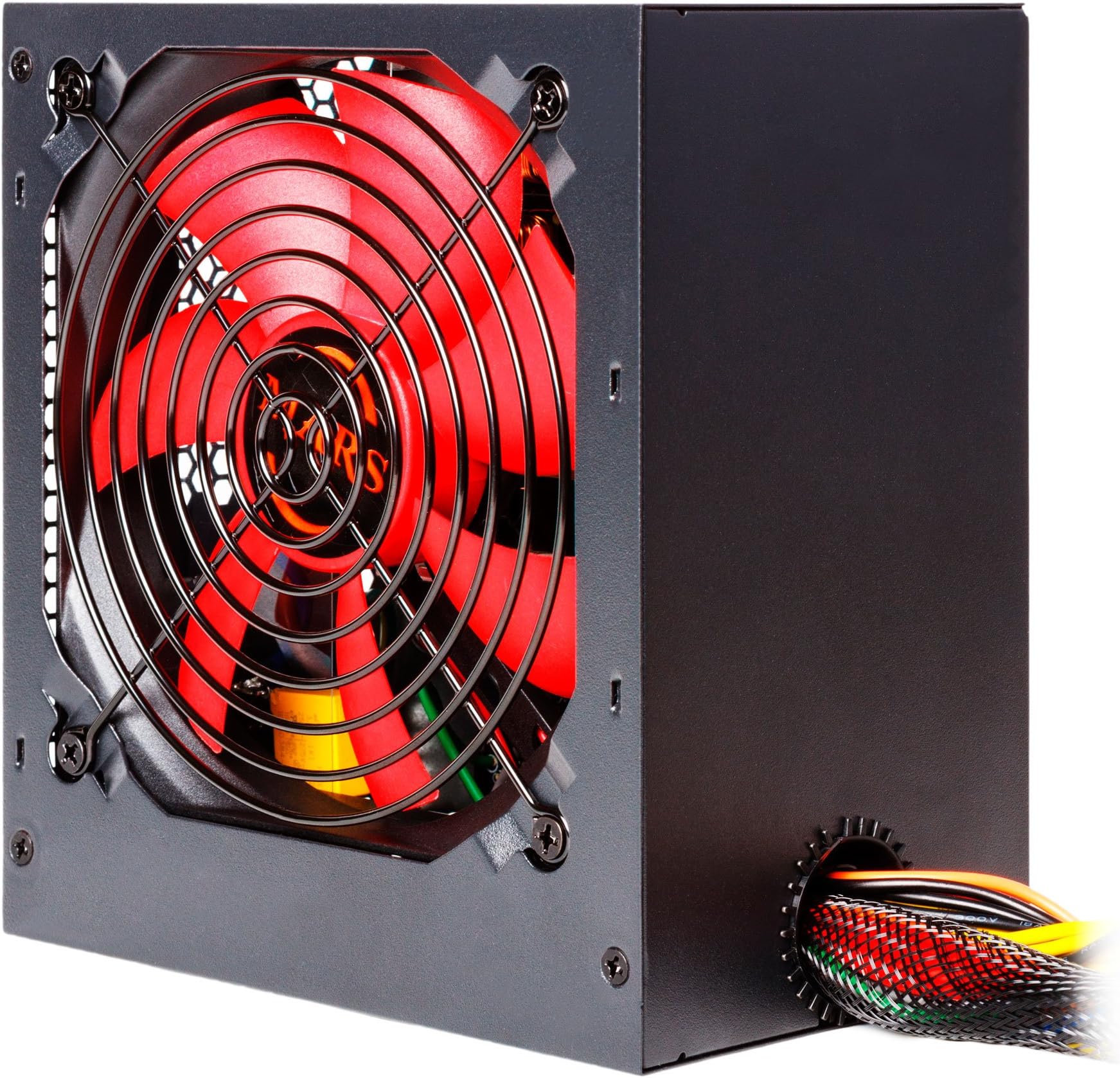 MARS GAMING Alimentation ATX Mars Gaming MPII 650W (Noir/Rouge) TACMARS-MPII650