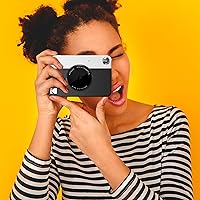 Vista 4 de Cámara digital de impresión instantánea Kodak PRINTOMATIC (negra) con papel fotográfico ZINK Kodak de 2 pulgadas x 3 pulgadas (50 hojas)