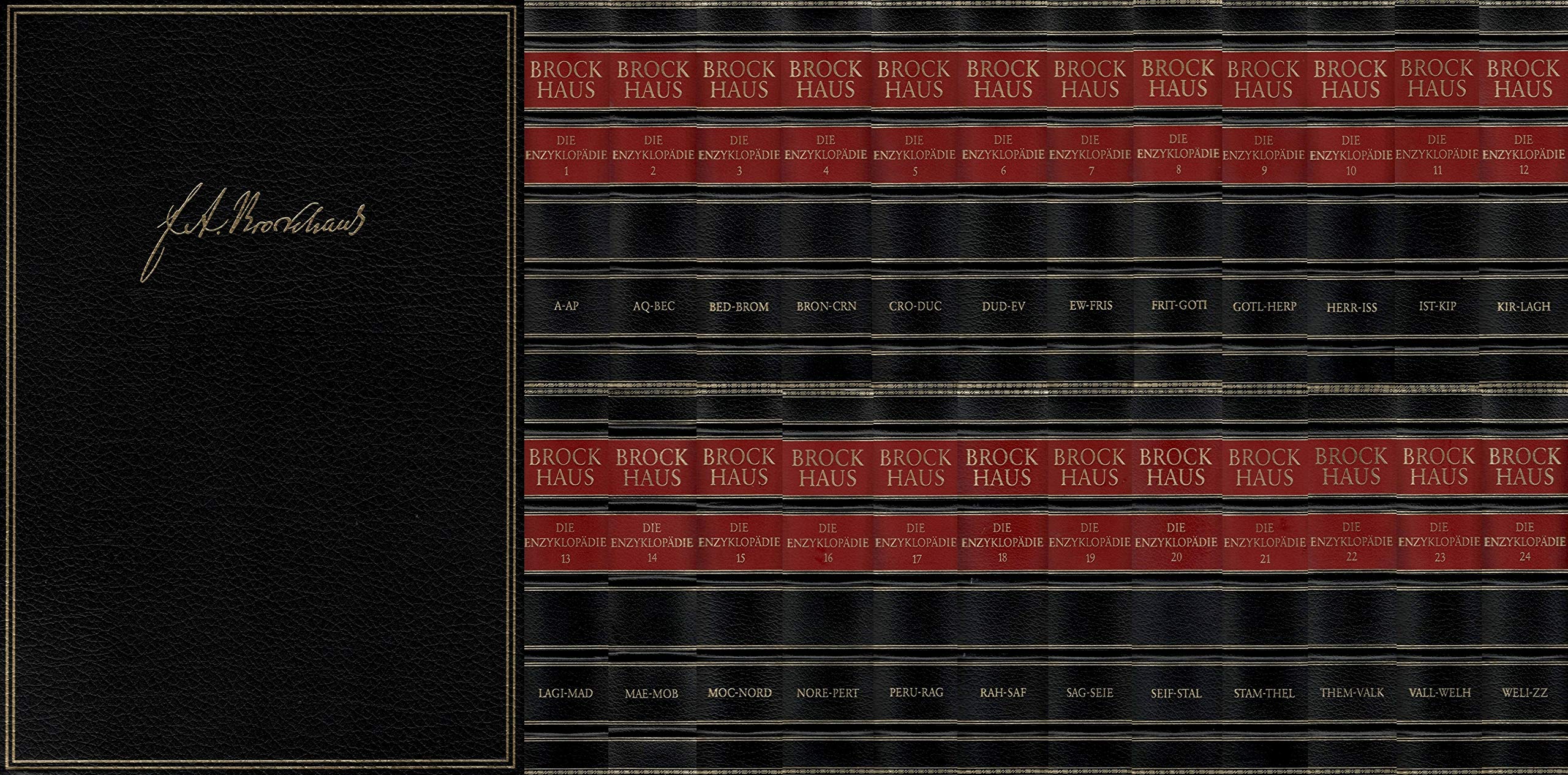 Brockhaus. Die Enzyklopädie in 24 Bänden. Pflichtfortsetzung Band 1-24