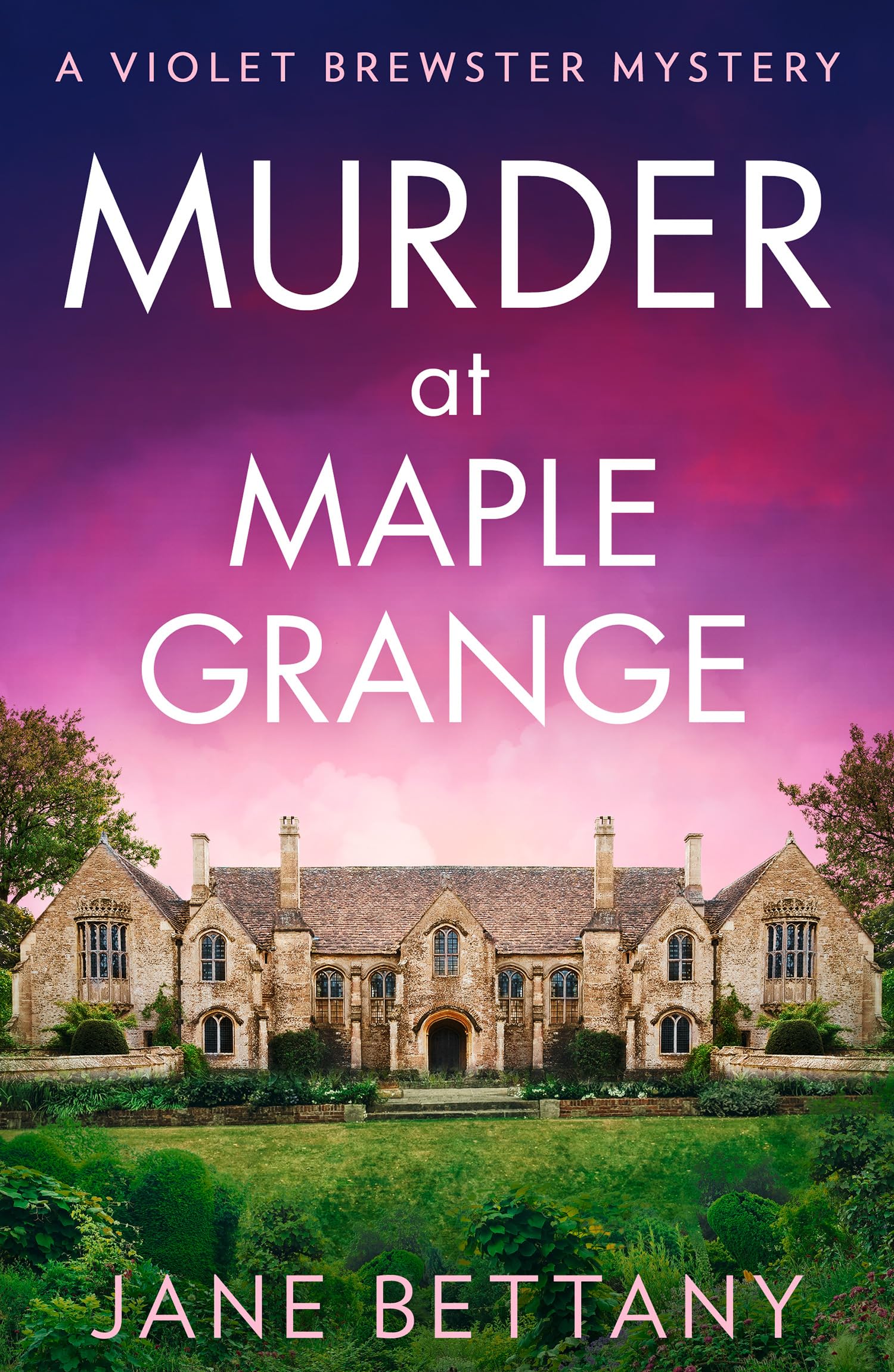 HQ Digital Murder at Maple Grange (A Violet Brewster Mystery).