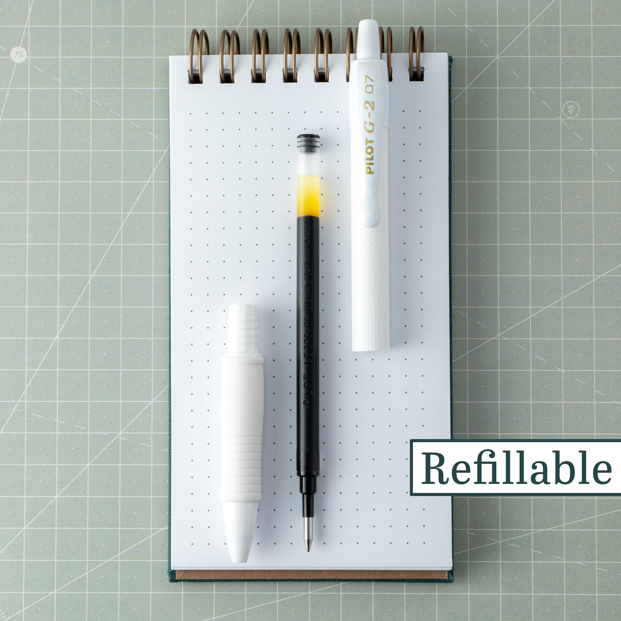 Pilot G2 Premium Gel Roller Pens Edge White Pen Sensory Writing Experience Fine Point 0 7 mm 1ct — view 4