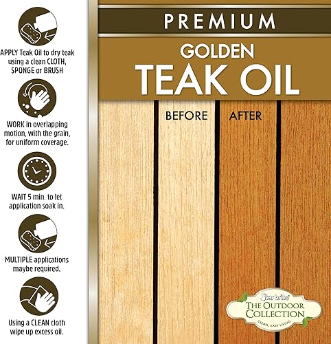 Miniatura 10 de Star brite Premium Teak 52216 aceite para teca, 16 onzas