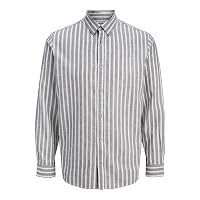 Jjesummer Linen Blend Shirt L/S SN, Vetiver