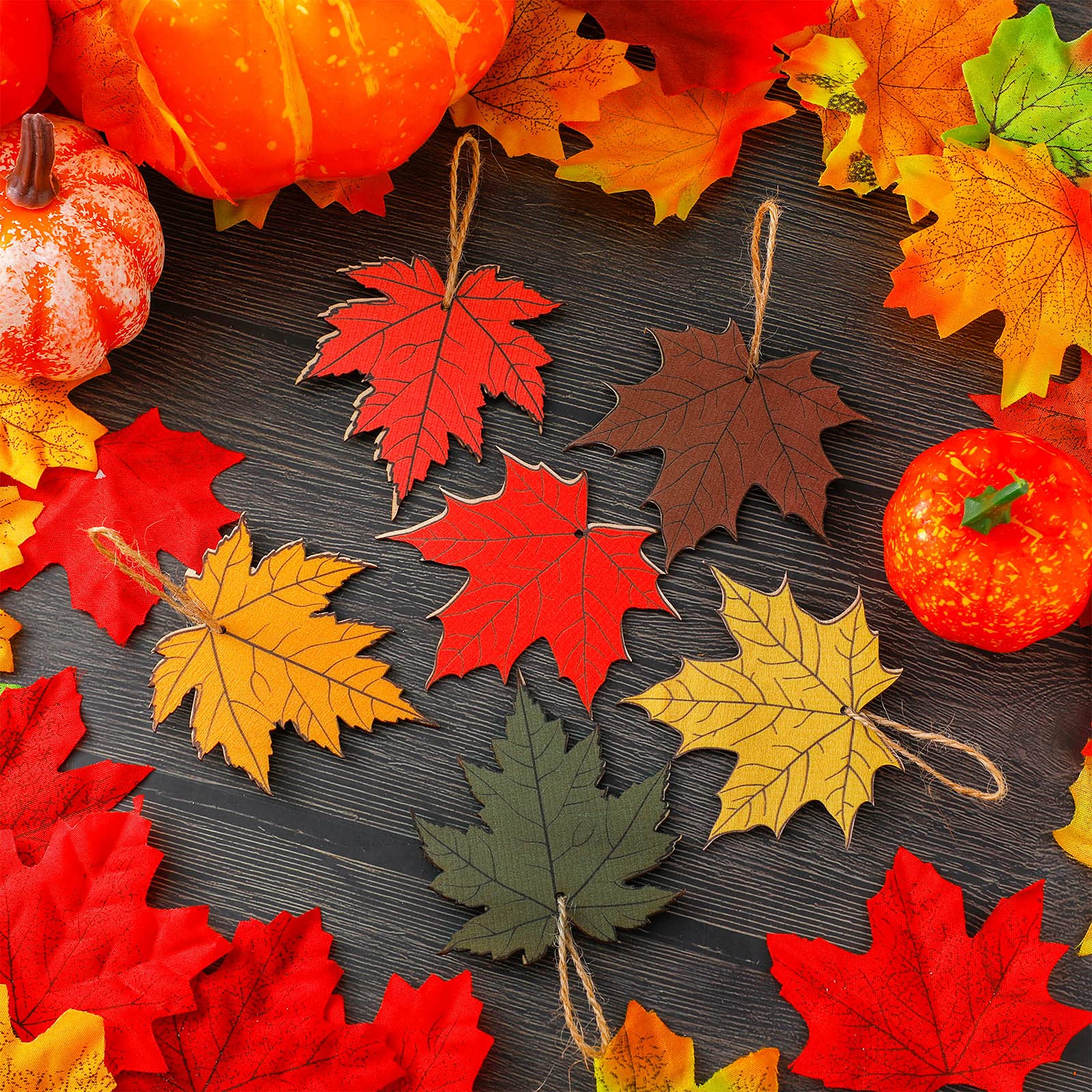 Décorations D'automne, Lumières Table Décorations Thanksgiving, Hauteur 17,7 Pouces/45 Cm Feuilles D'érable Thanksgiving Décoration D'arbre D' Automne, Cadeau Thanksgiving, Décoration D'automne Alimen