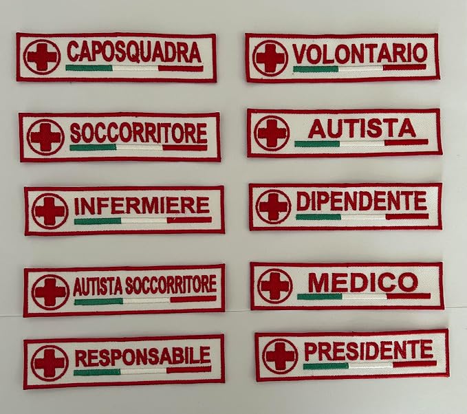 PATCH TOPPA ADESIVA Hd Bandiera Italia Tricolore Tessuto Ricamo Top Quality EUR 4,90 - IT