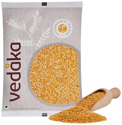 Amazon Brand - Vedaka Unpolished Toor Dal | 2 Kg | Popular Toor Dal | Naturally Rich Source of Protein | Naturally Chole