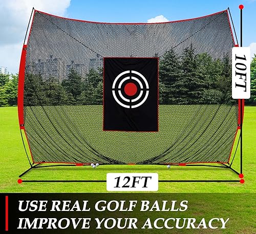 Miniatura 2 de Redes de golf para conducción en el patio trasero, red de golf para práctica de golf, red de golf para conducir, red de golf para garaje, red de