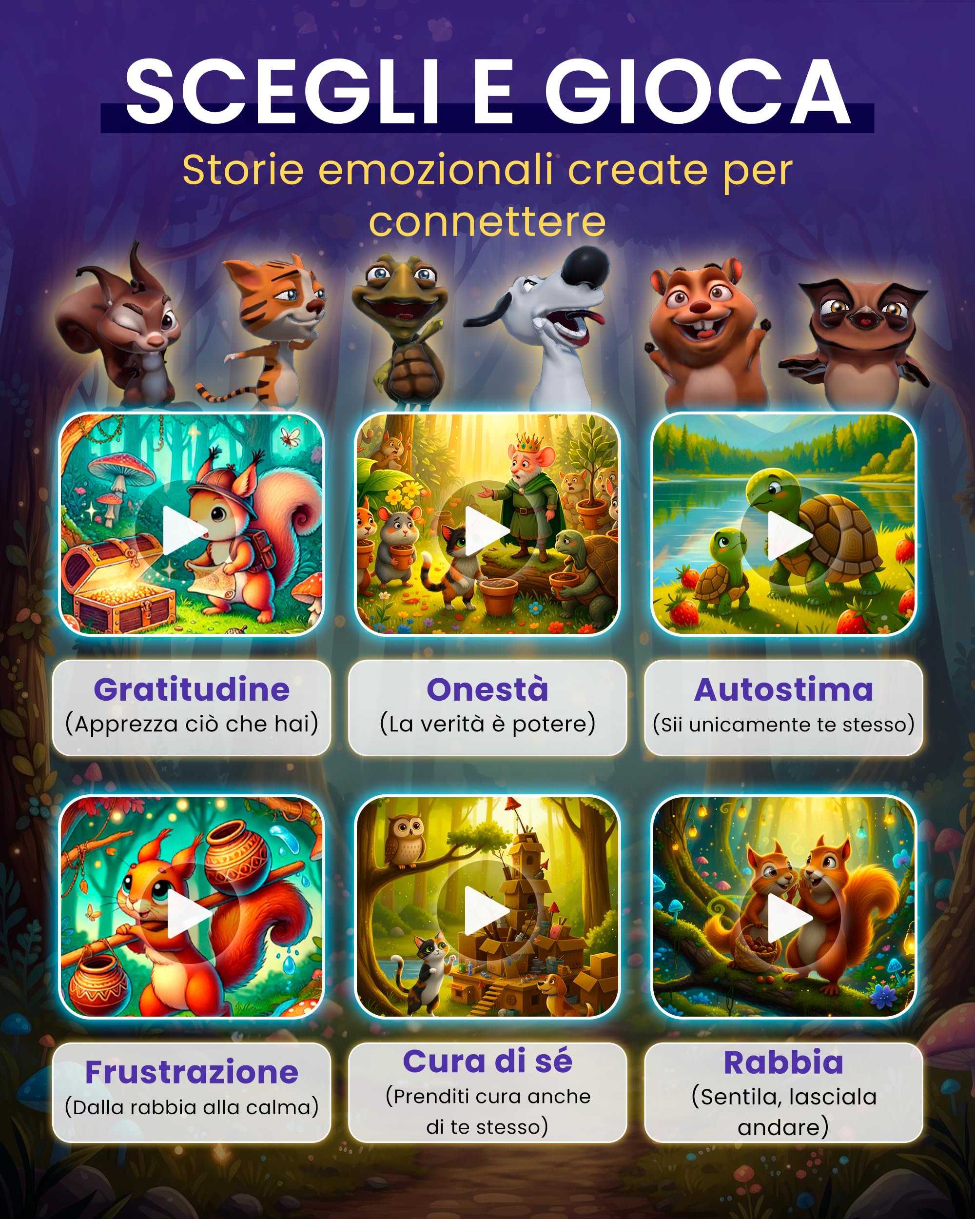 Heromask Tales PRO Giant Version – Un narratore 3D all'Interno di Una Piramide [4–10 Anni] | Un Regalo educativo Che insegna valori - Compatibile con Qualsiasi Tablet!