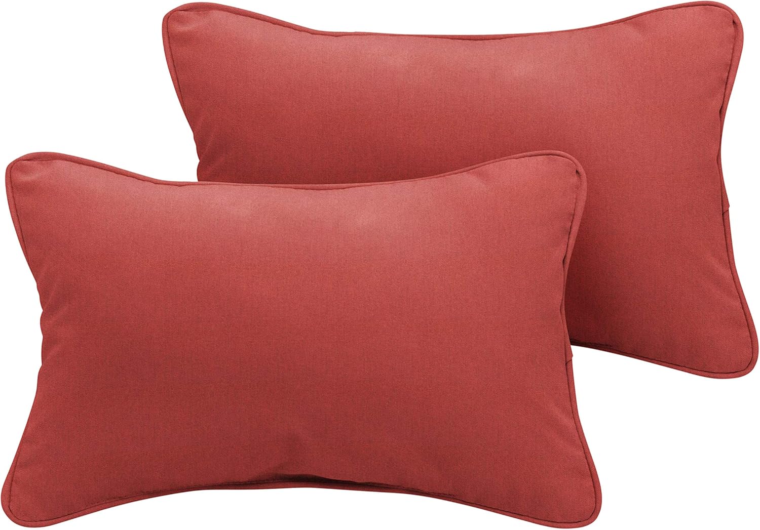 Sorra Home Mozaic AMZ265111SP Sunbrella Canvas Henna Outdoor Pillow Set, 18 x 18