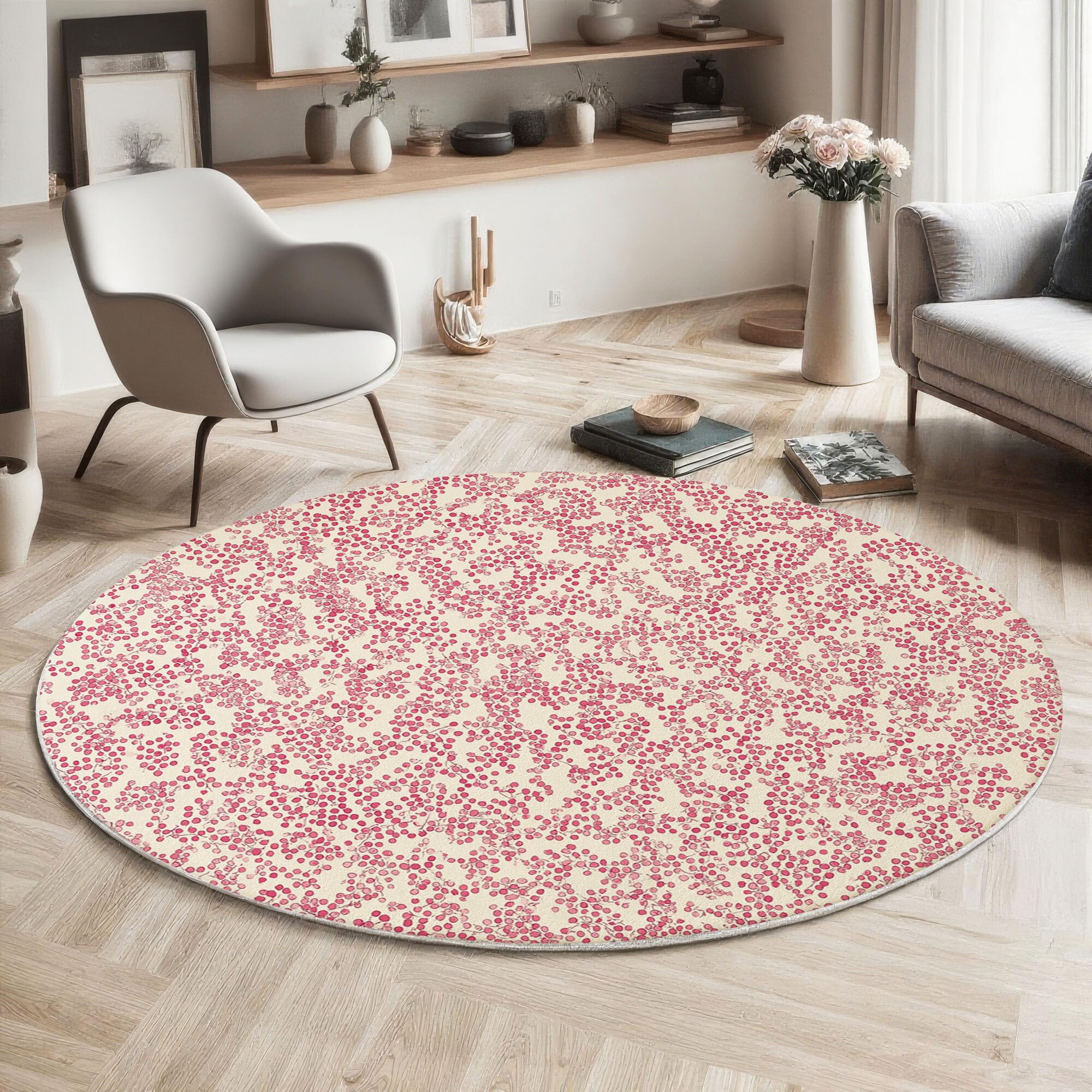 Tapis de lit antidérapant rose pour éviter les glissades au réveil