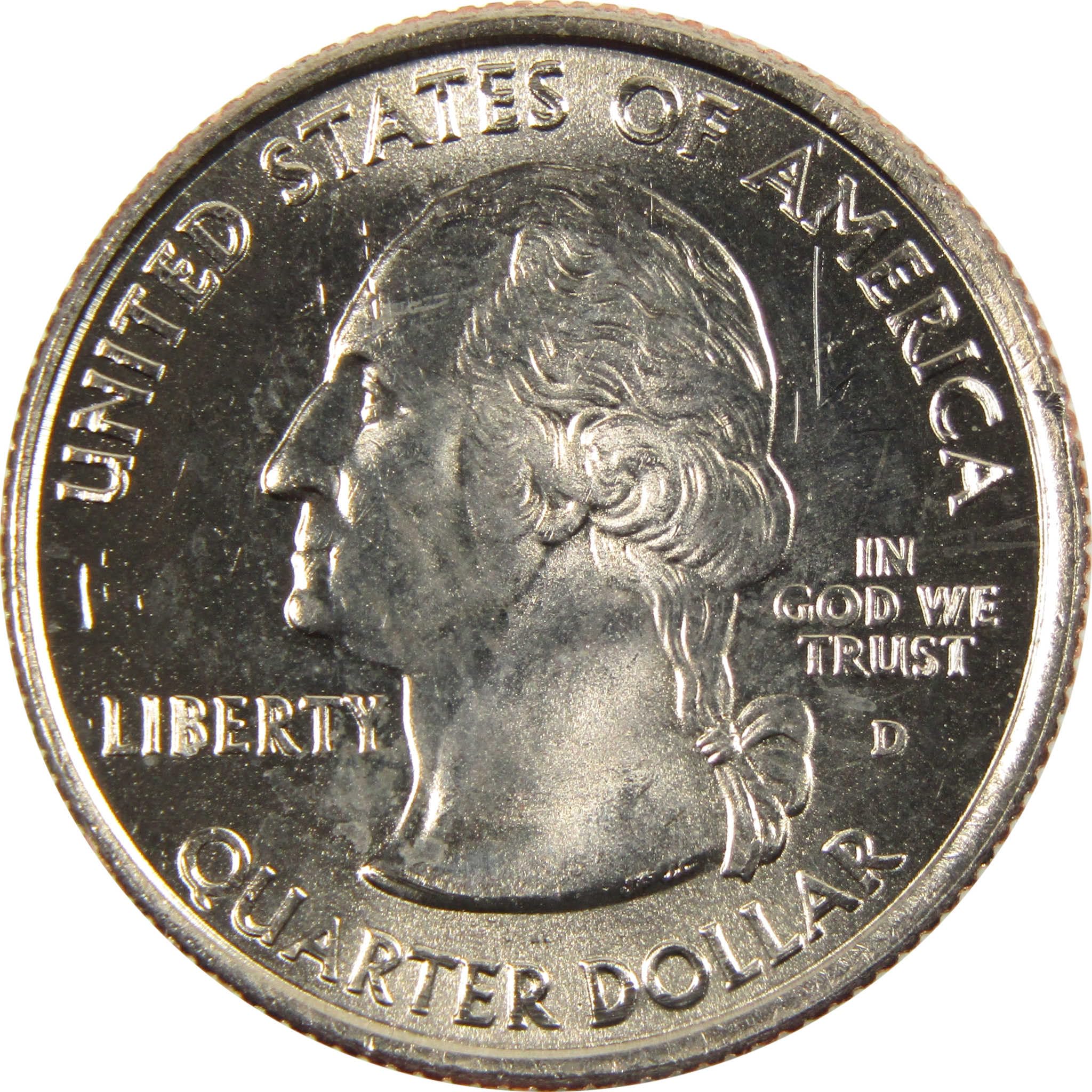 2006 D South Dakota State Quarter BU Uncirculated Clad 25c Coin at