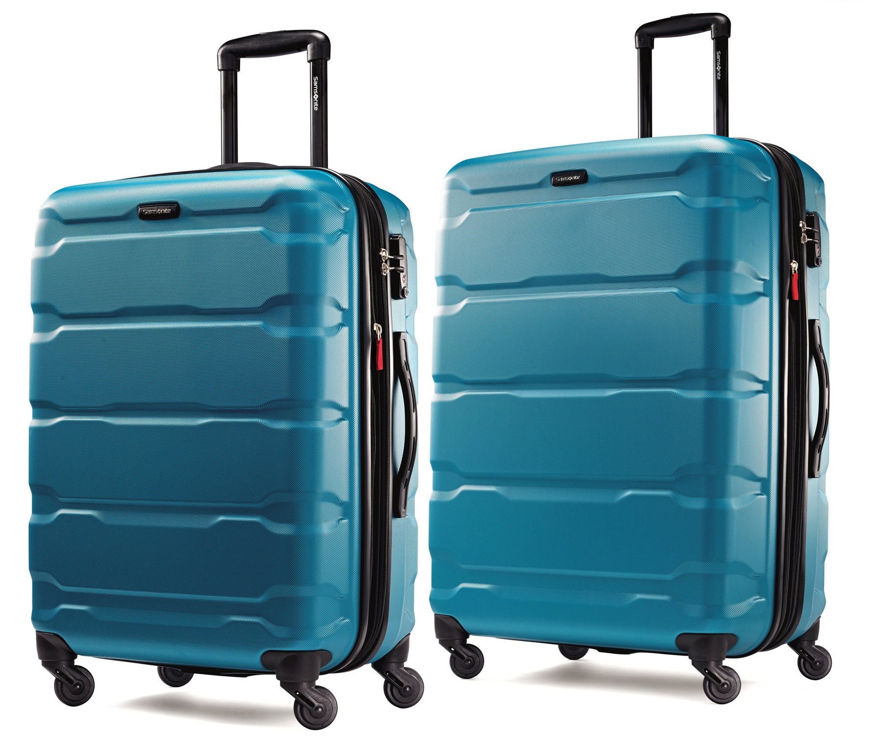 Samsonite Omni PC Hardside Spinner (24-Inch & 28-Inch, Carribean Blue)