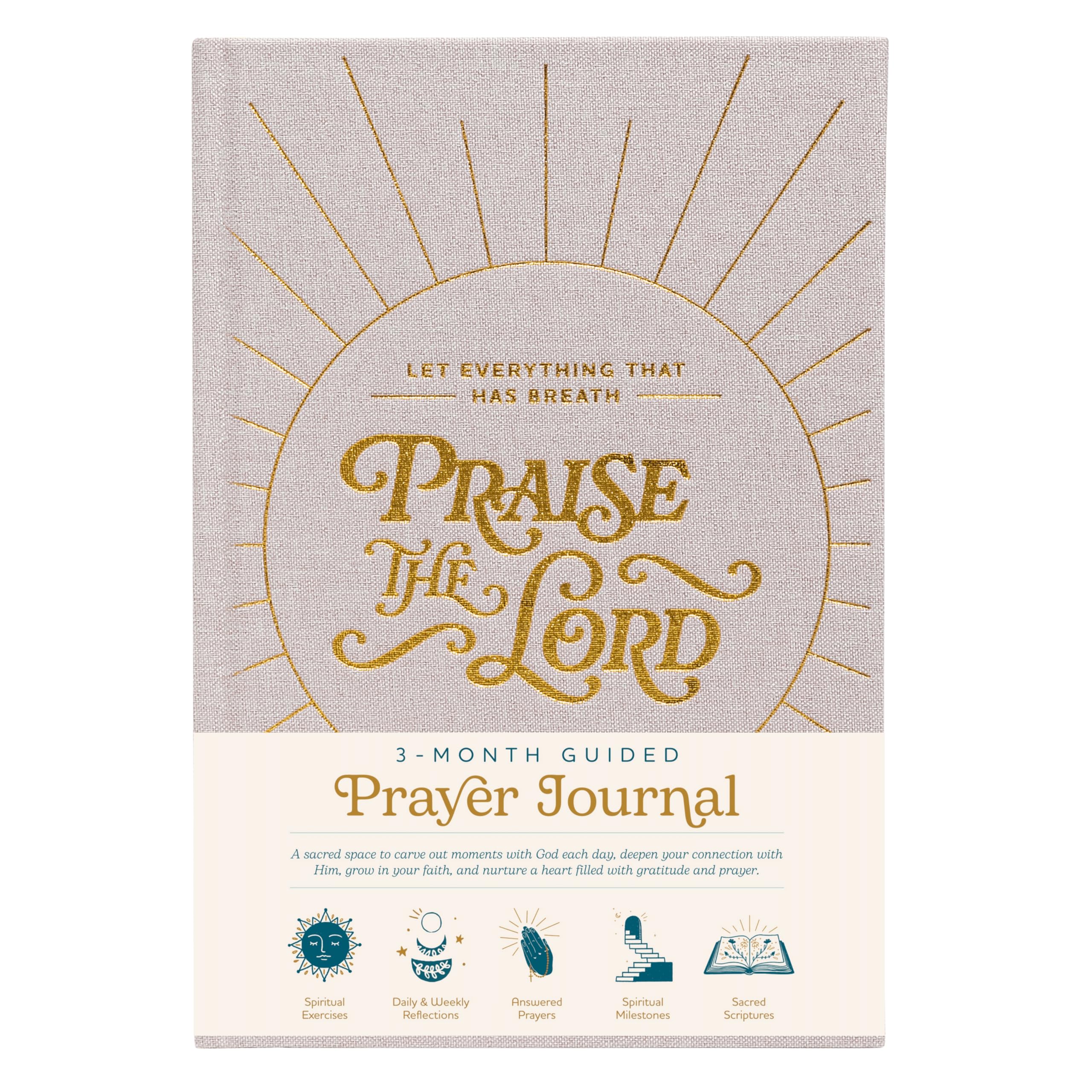 Prayer Journal for Woman - 90-Day Guided Devotional with Daily Prayer, Reflection & Spiritual Growth | Christian Journal with Prompts for Purpose & Faith