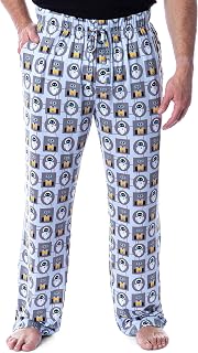 Disney Mens' Wall-E Allover Cartoon Characters Loungewear Pajama Pants