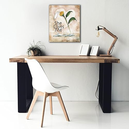 Miniatura 8 de Epic Graffiti 'She Loves Me' by Ed Wargo, Giclee Canvas Wall Art, 20"x24"