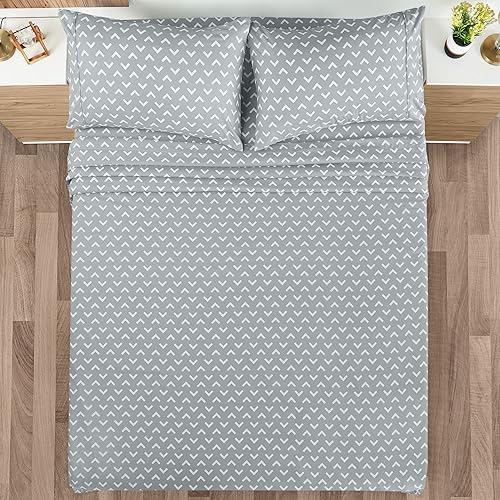 Miniatura 2 de Utopia Bedding Juego de sábanas individuales  Microfibra cepillada  Sábanas suaves para juego de cama de tamaño individual  Sábanas de lujo con