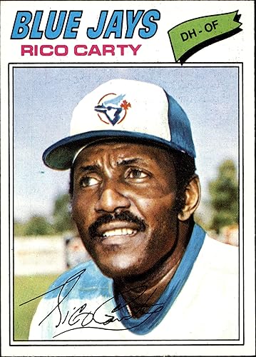 1977 Topps #465 Rico Carty Toronto Blue Jays (Baseball Card) NM Blue Jays