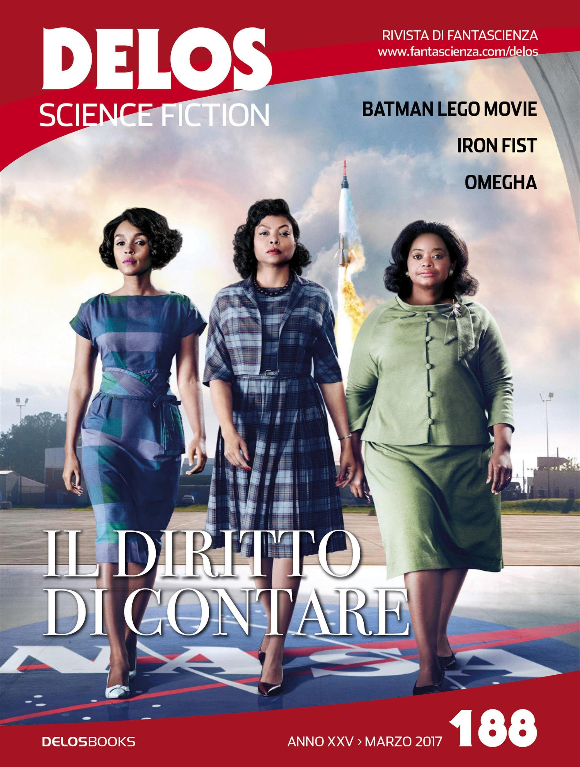 Cover of Delos Science Fiction, #188 - Marzo 2017