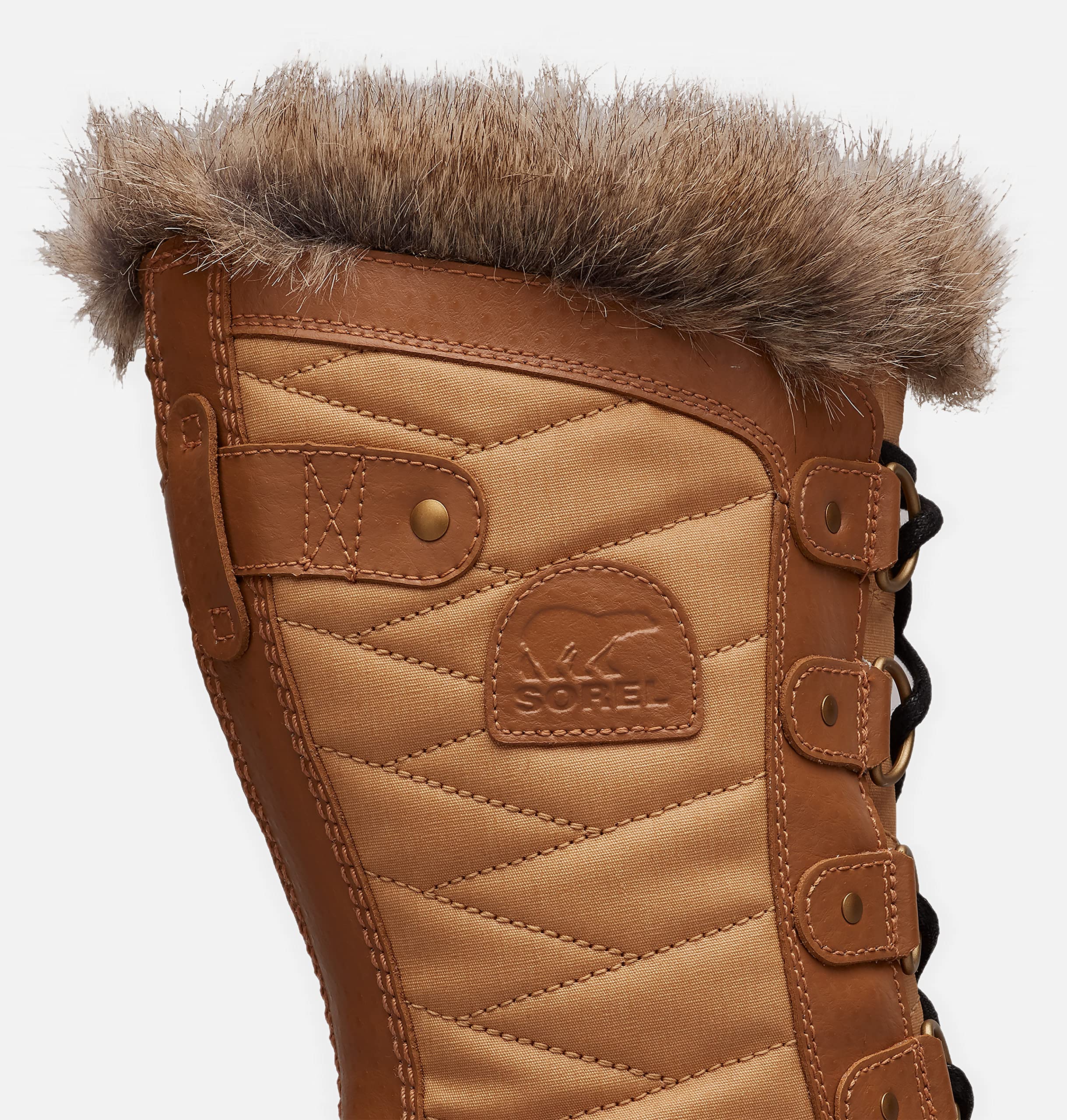 Sorel Joan of Arctic Waterproof wasserdichte Winterstiefel für Damen, Beige (Cattail), 36 EU