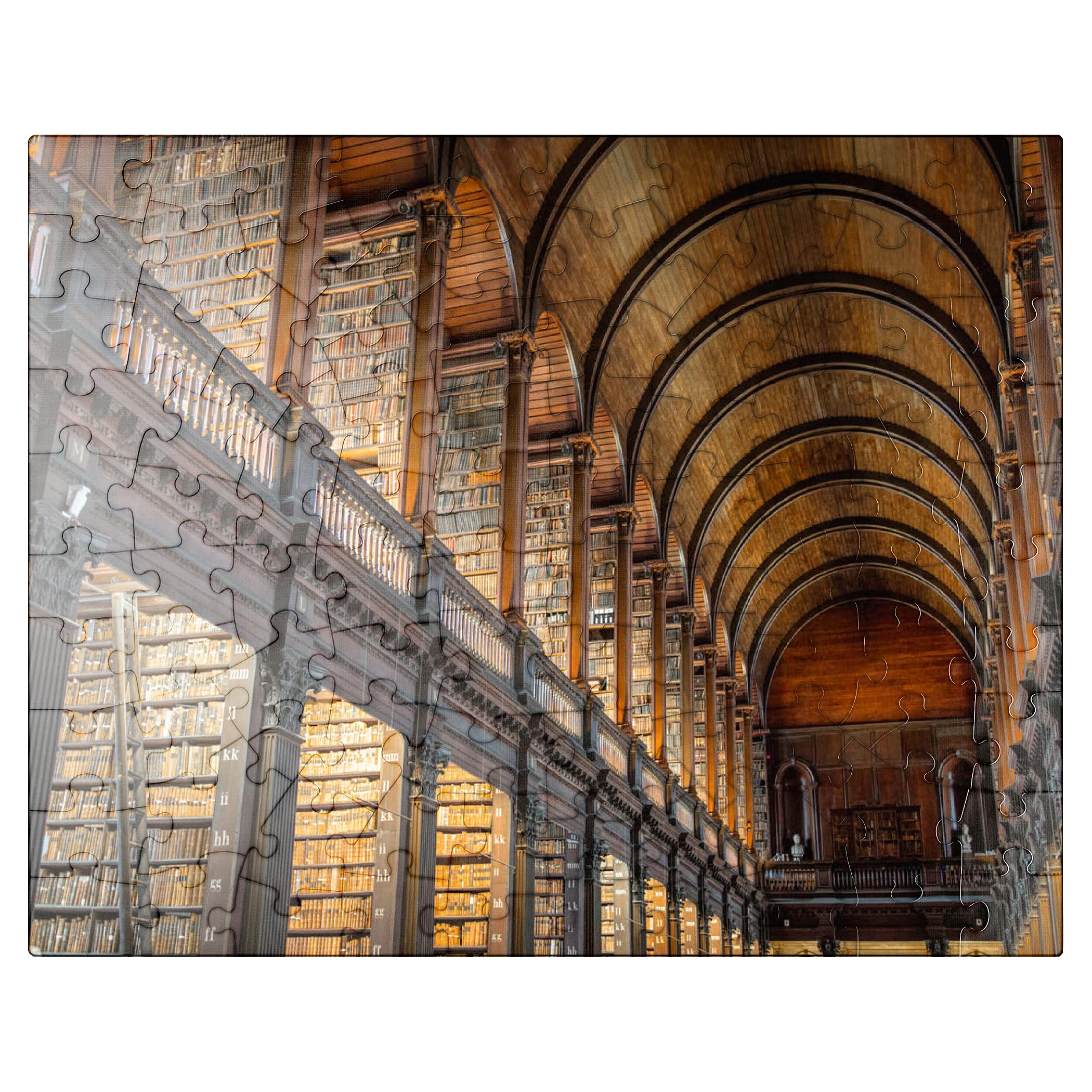 Personalized 1000-Piece Wooden Jigsaw Puzzle - Custom Photo Puzzle, 20x30 Inches, Made From Premium Wood - View #6