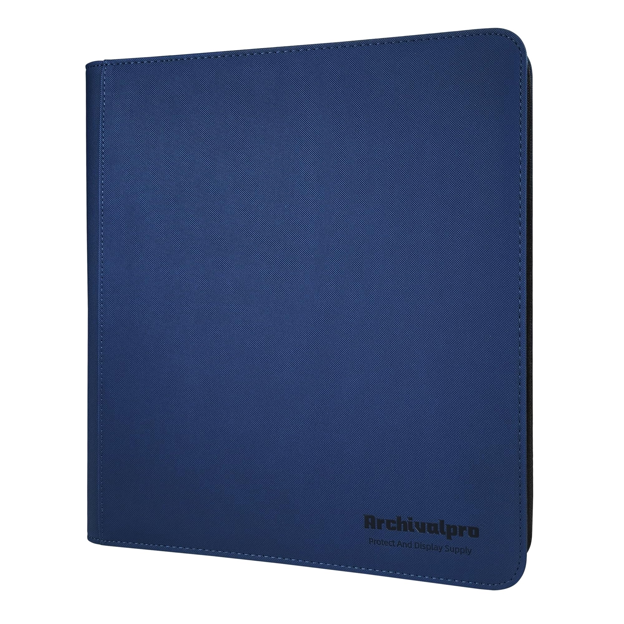 Archivalpro 12 Pockets Premium Card Binder 480 Cards Trading Card Binders Side Load Card Storage Display Album(12 Pocket 480 Card Slot,Blue)