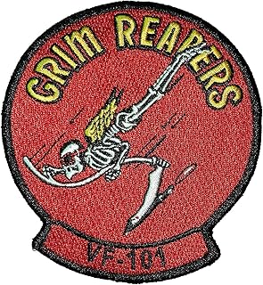 VF-101 Grim Reapers Squadron Patch â€“ Sew on