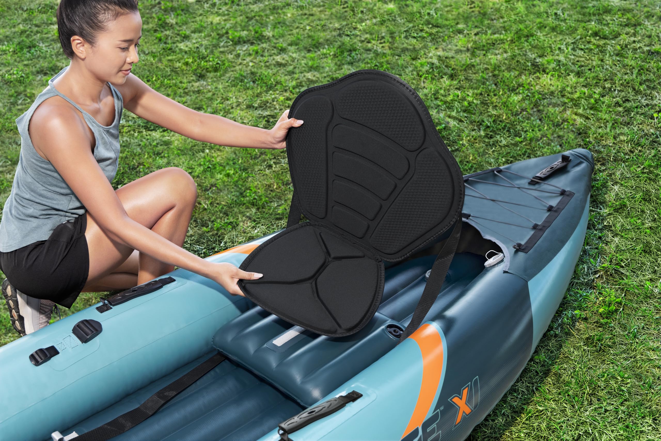 Bestway Juego de Kayak Surge Elite X1 de 10'3" x 37" x 12"/ 3.12 MX 94 cm x 30 cm