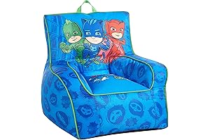 PJ Masks Toddler Nylon Bean Bag Chair by Idea Nuova: Comfortable and...