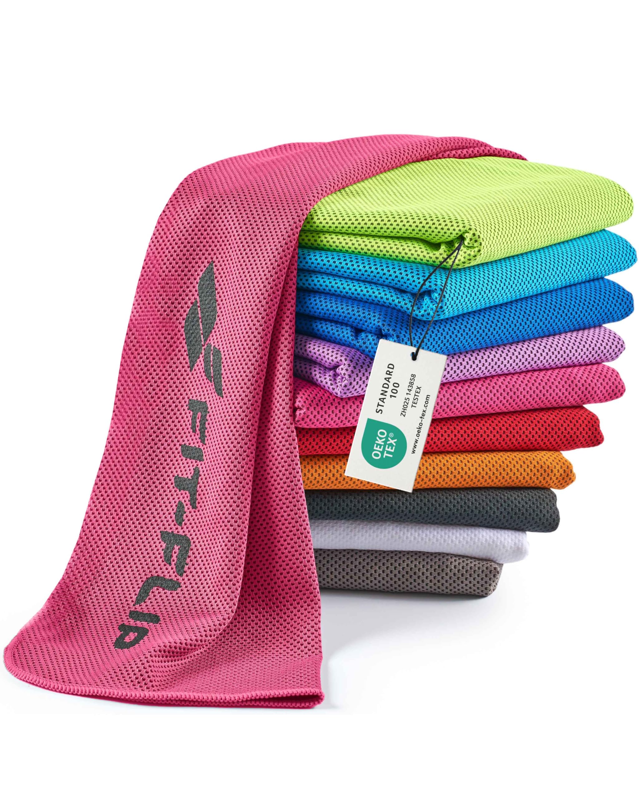 Fit-Flip Kühlendes Handtuch Ice Cooling Towel – rosa