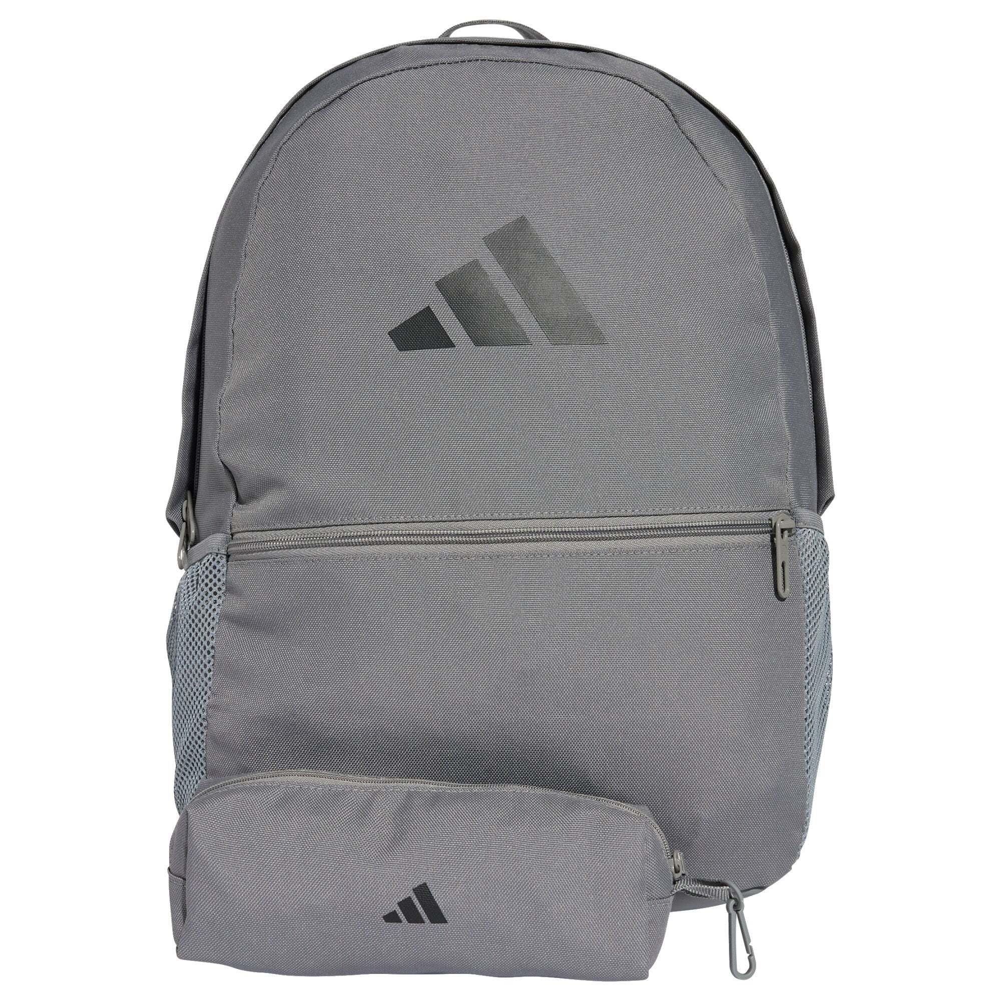 Adidas Backpack With Pencil Case - Grey