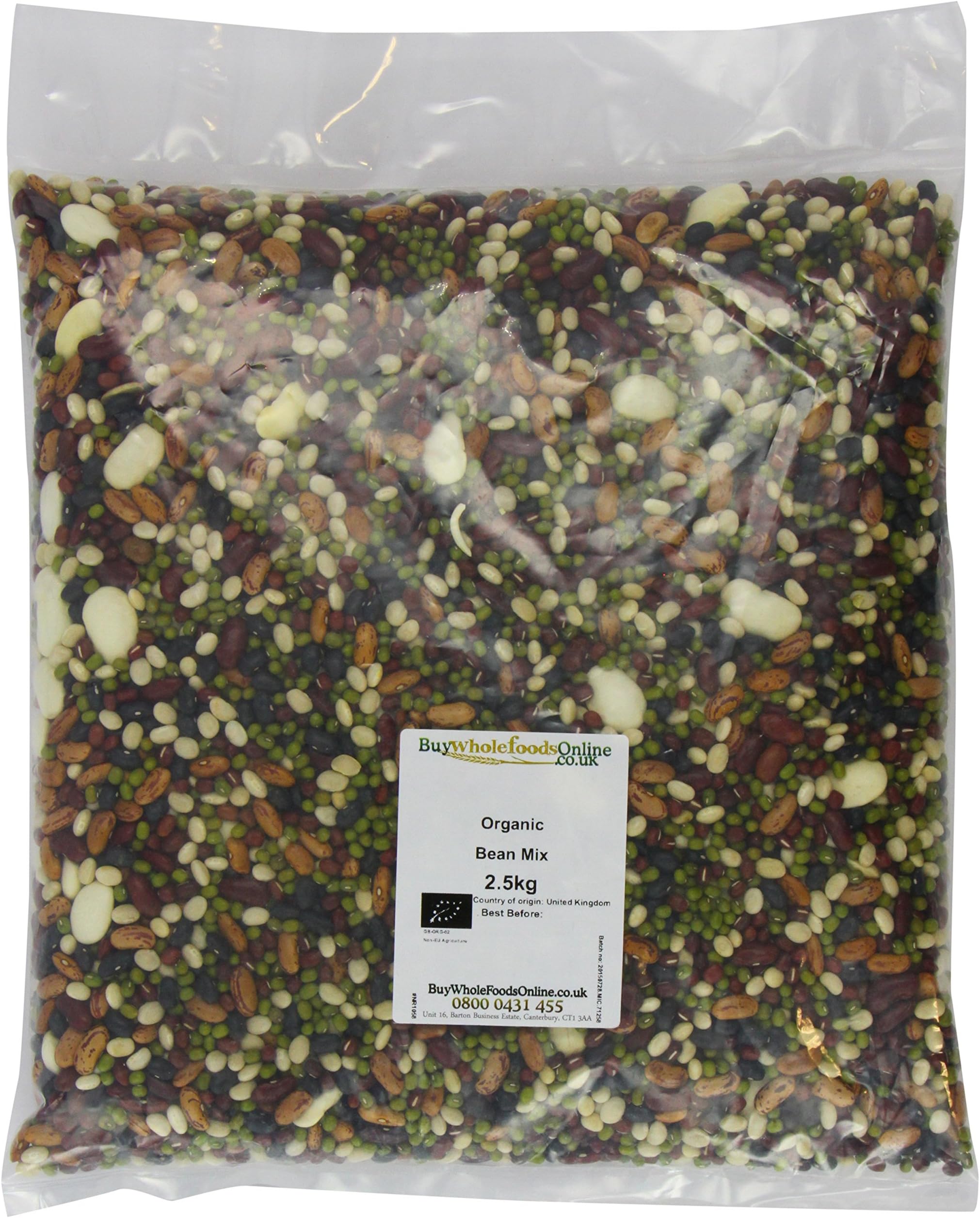 Buy Whole Foods Online Organic Bean Mix 2.5 kg