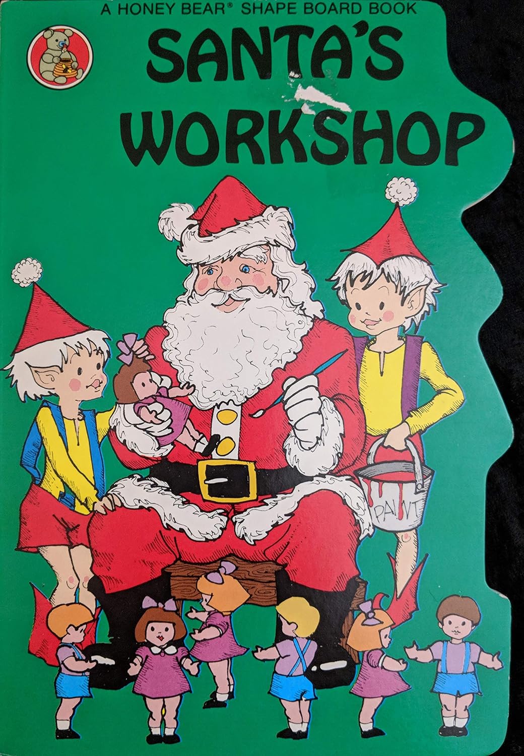 Santa's Workshop (A Honeybear Shape Board Book): Fran Rizzo: Amazon.com ...