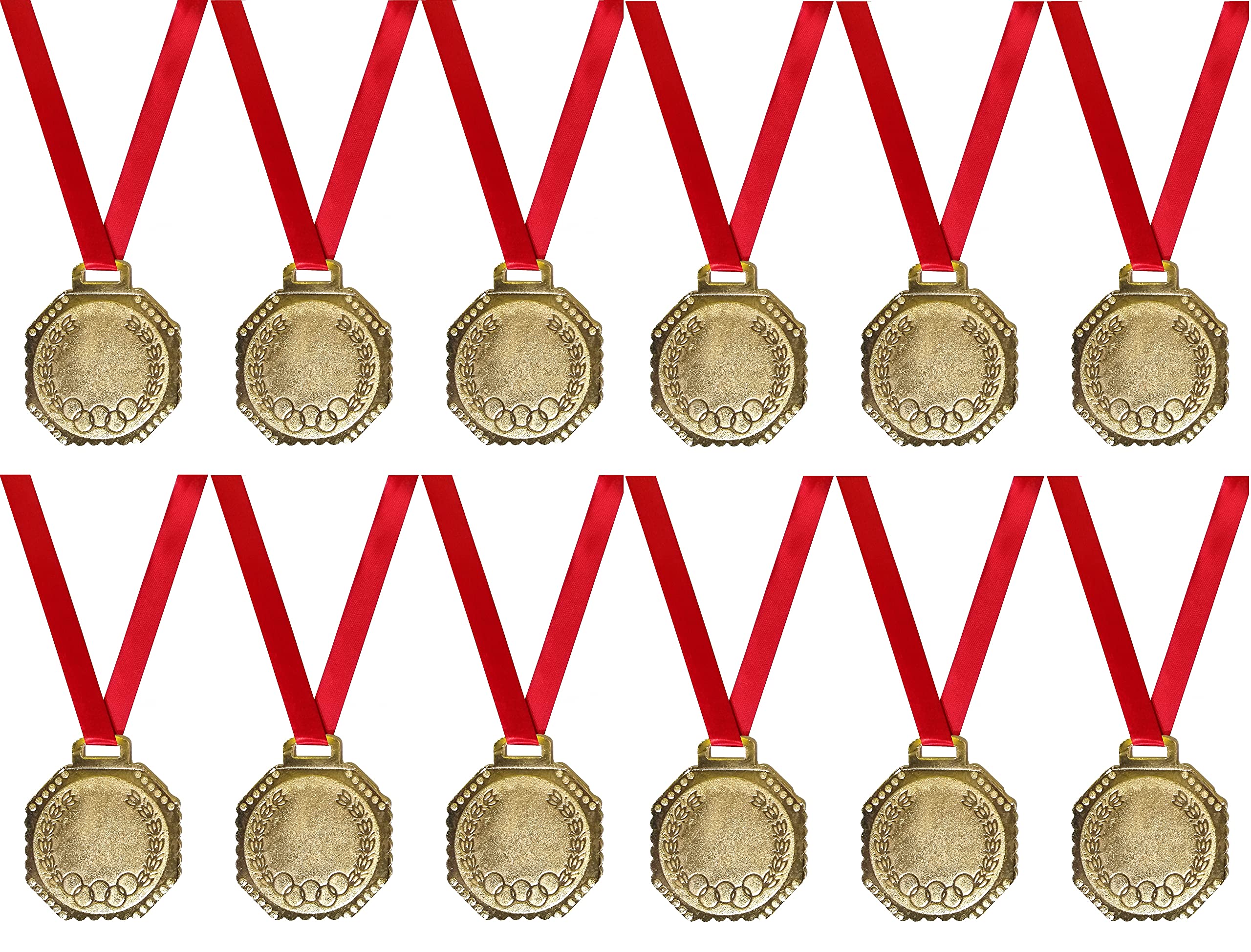 Be Win Mild Steel/MS Medal/Event Medal Size-2'' Inch Dia (Gold, Set of 12 Pcs)-picture-26